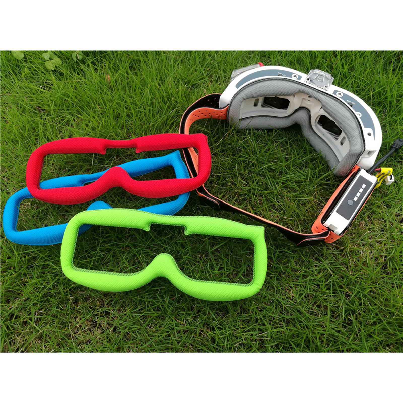 Comfortable Faceplate Sponge Padding for FPV Quad Goggles Blue