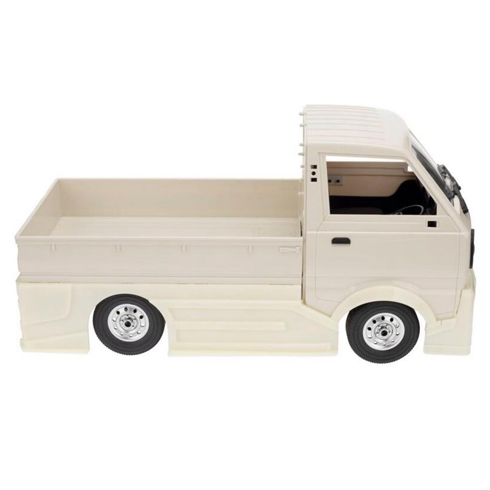 Body Encirclement Body Shell with Front Rear Light for WPL D12 1:10 RC Beige