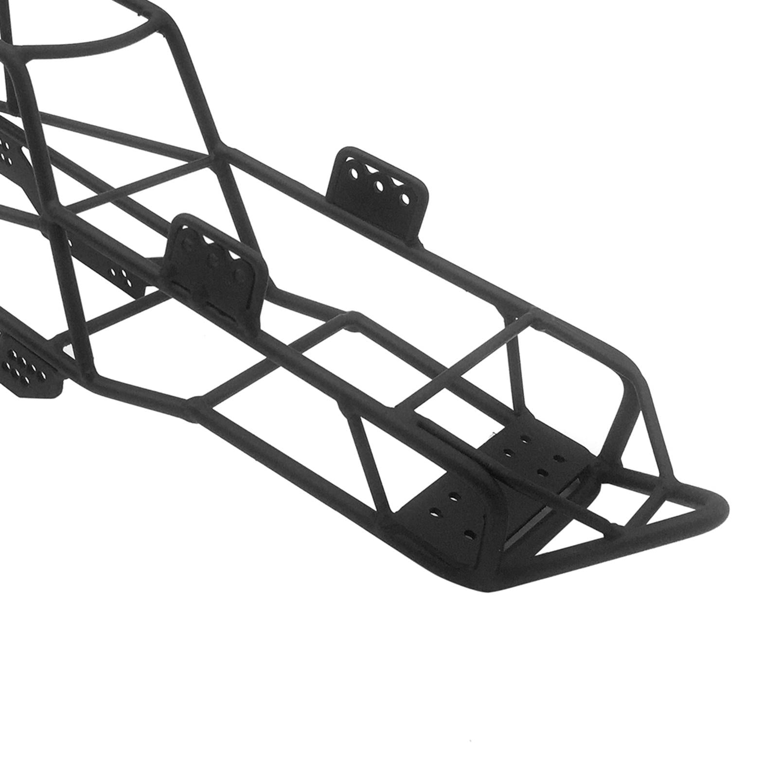 Black Roll Cage Chassis Frame for Axial SCX10 90022 RC Crawler Car DIY Parts