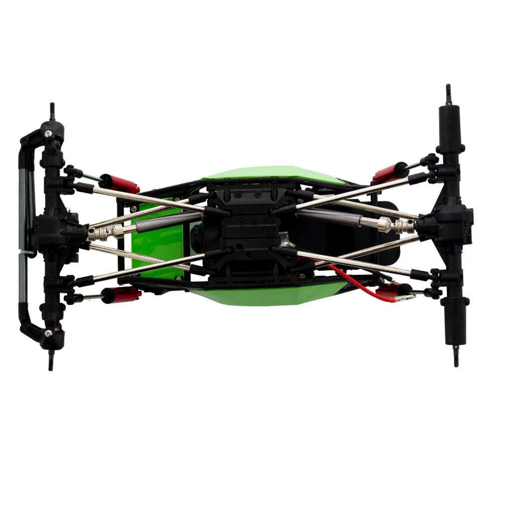 Chassis Tube Roll Cage for Axial SCX10 1/10 RC Crawler Rock Car Hobby Gifts green without wheels