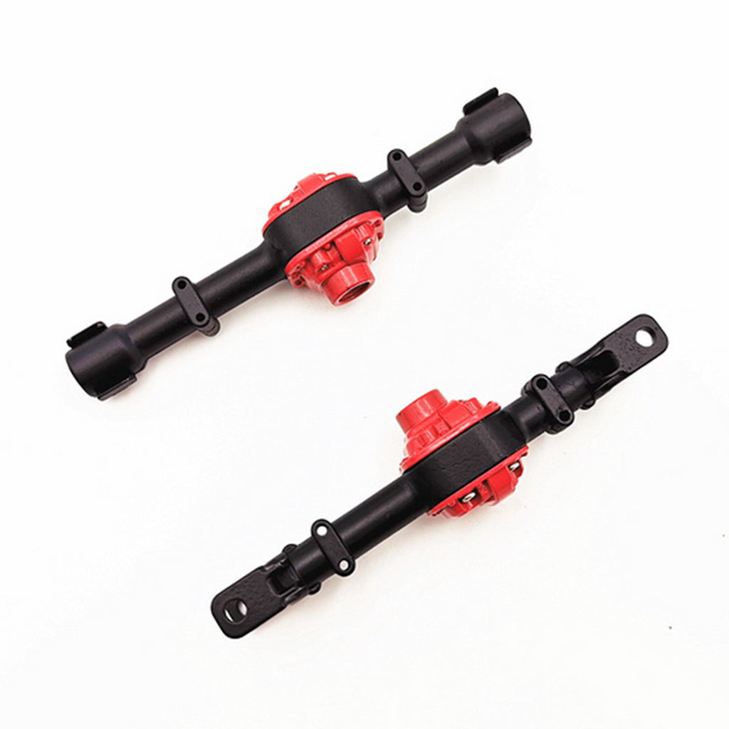 CNC Front Rear Bridge Axle for D90 D91 D96 D99S RC Car Black