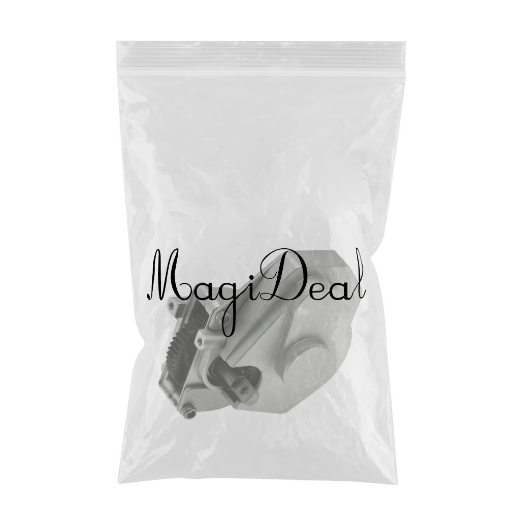 Aluminum Alloy Gear Box Replacements for 1/24 Axial SCX24 90081 Silver