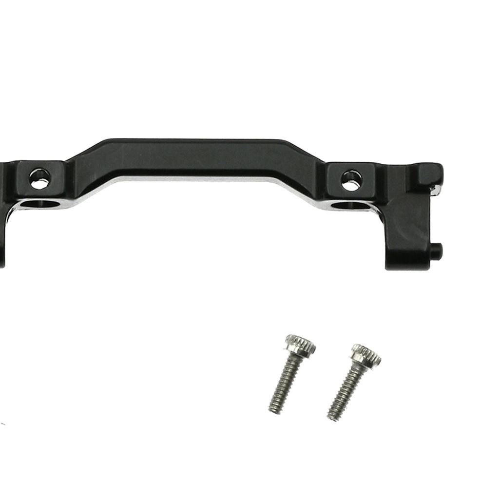 Aluminum RC Front Bumper Mount Fit for Axial SCX24 90081 1/24 RC Crawler Black