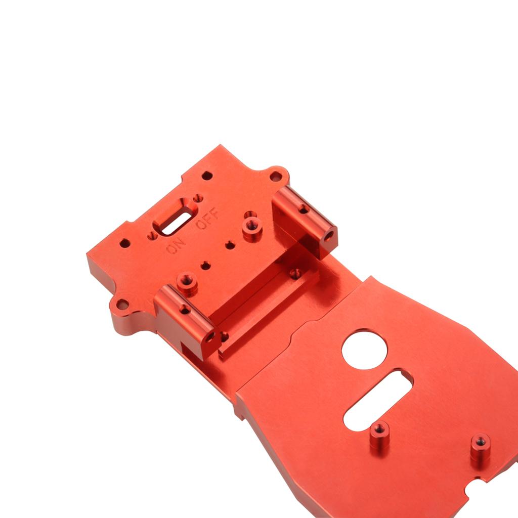 All-Metal Chassis for WPL D12 RC Truck Car Parts Modified Accessory Red