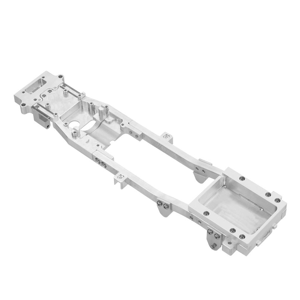 All-Metal Chassis for WPL D12 RC Truck Car Parts Modified Accessory Silver
