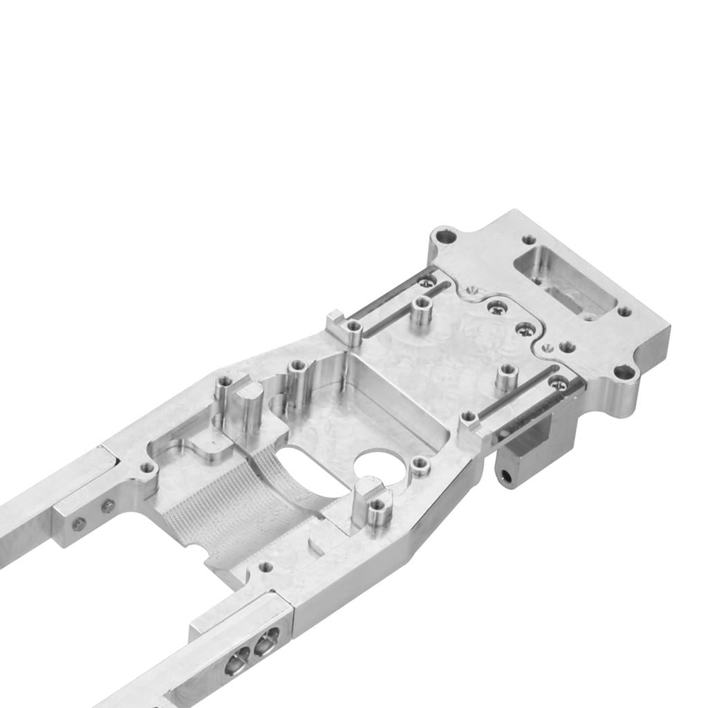 All-Metal Chassis for WPL D12 RC Truck Car Parts Modified Accessory Silver