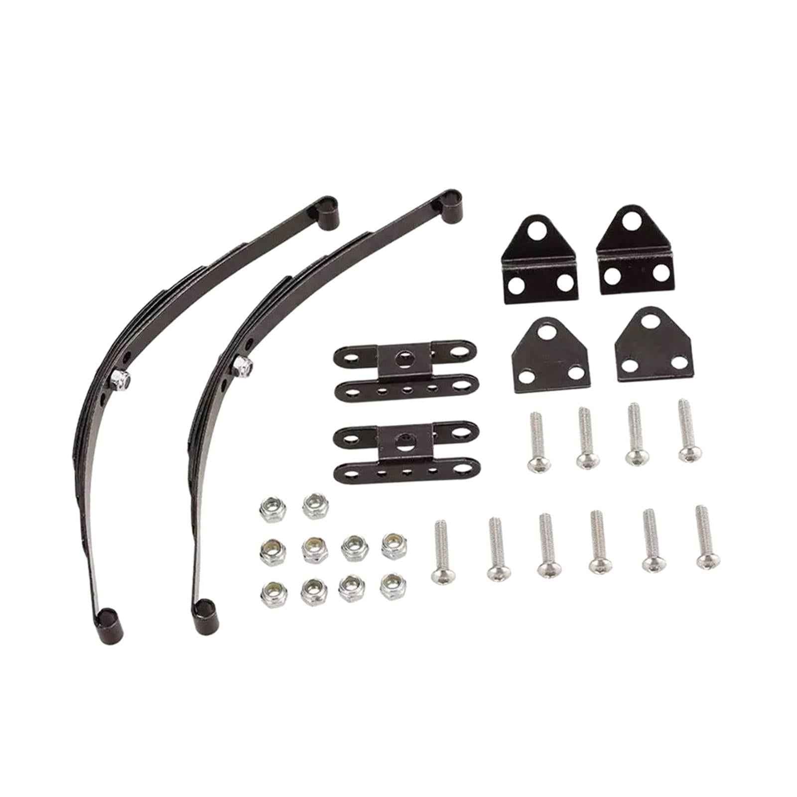 Metal Leaf Spring Suspension Bar Kit for Axial 1/10 RC Car Upgrades Parts