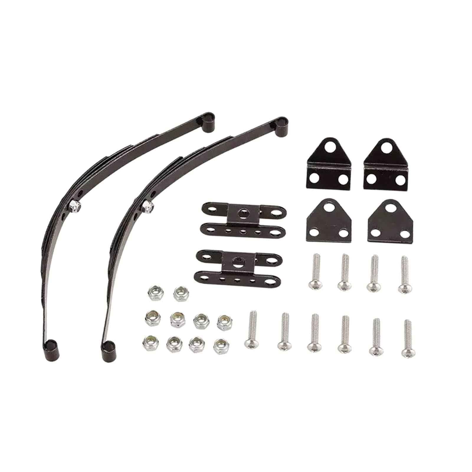 Metal Leaf Spring Suspension Bar Kit for Axial 1/10 RC Car Upgrades Parts