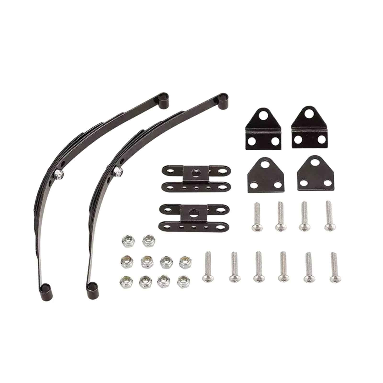 Metal Leaf Spring Suspension Bar Kit for Axial 1/10 RC Car Upgrades Parts