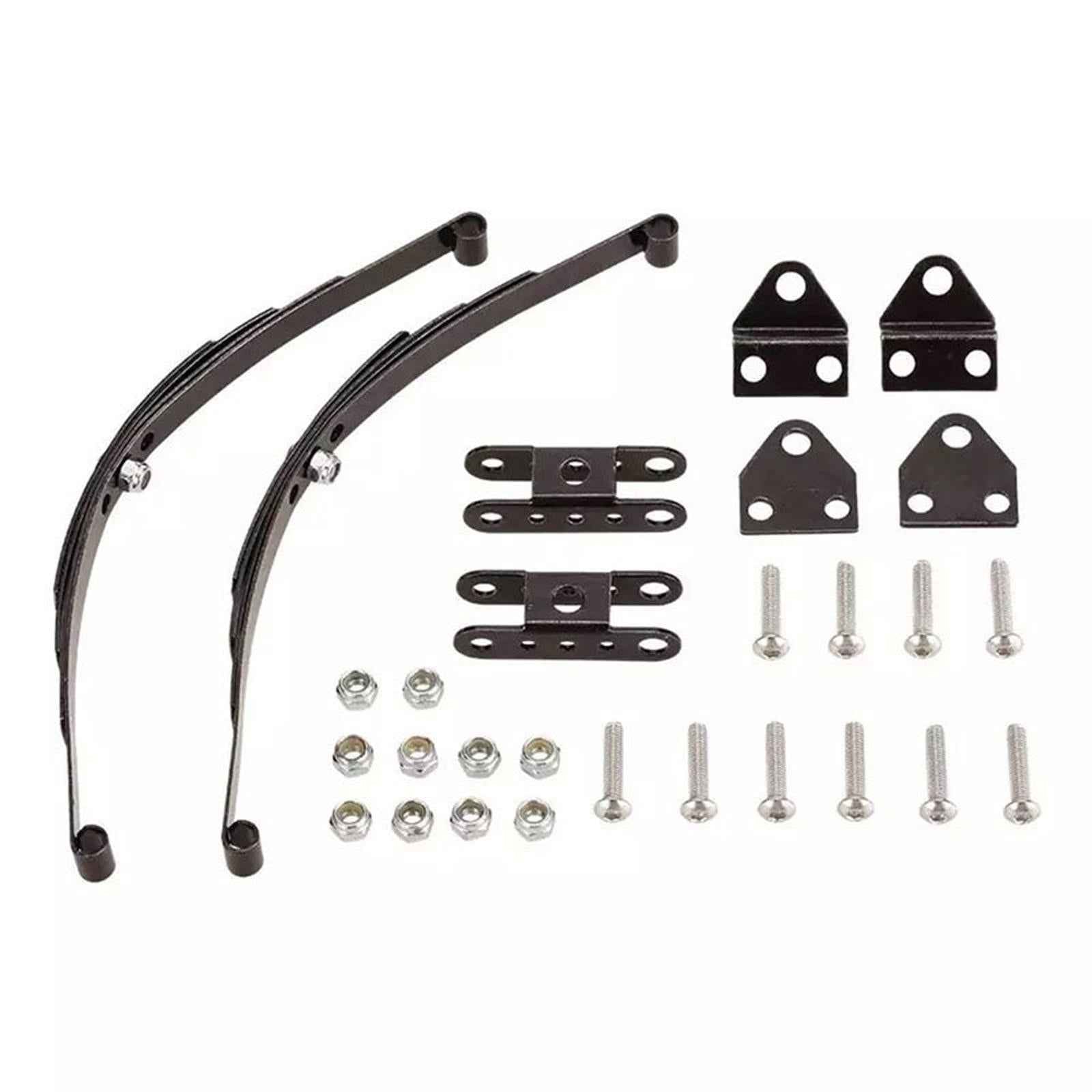 Metal Leaf Spring Suspension Bar Kit for Axial 1/10 RC Car Upgrades Parts