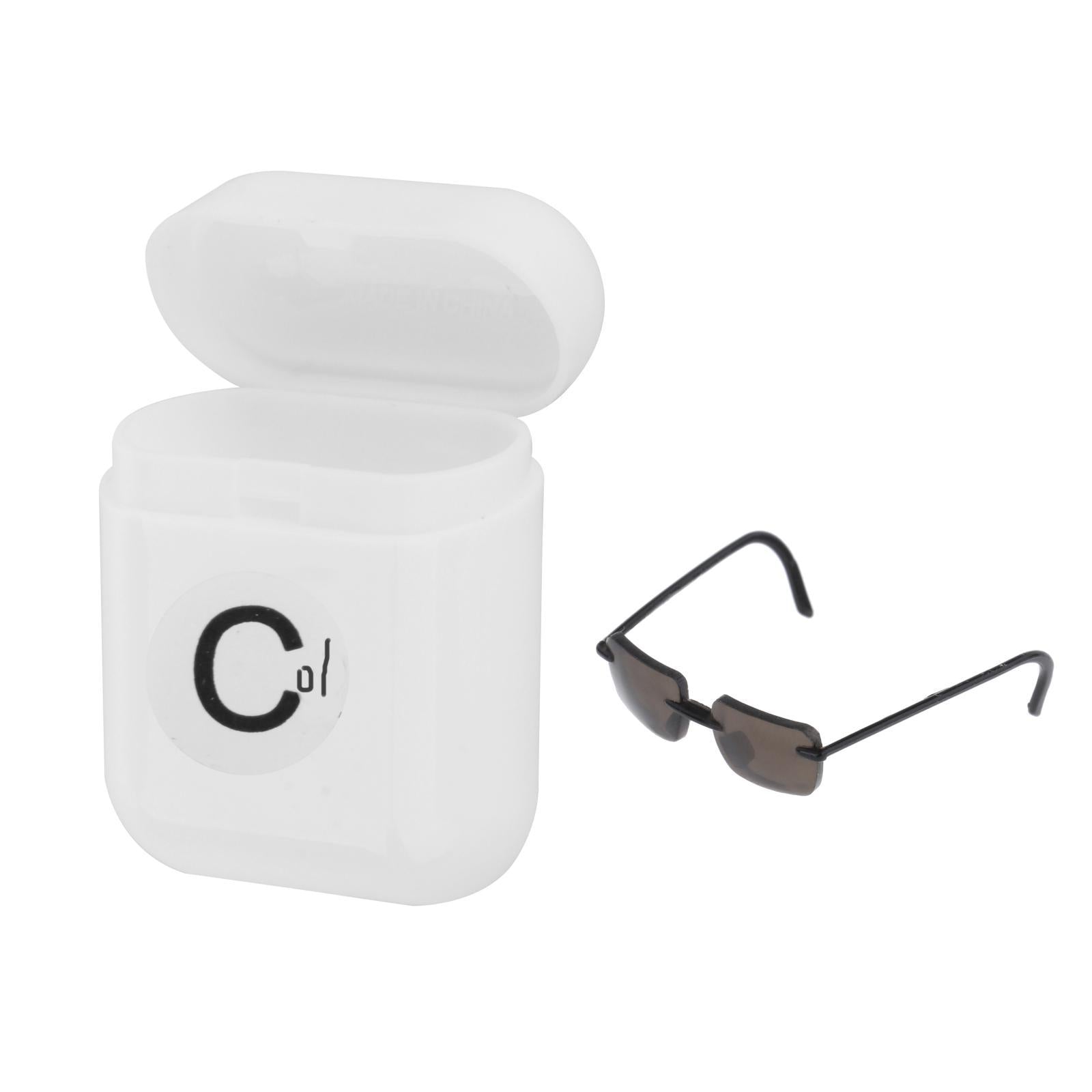 Cool Sunglasses Glasses for 1/6 Doll Pet Toy Clothes Accessories F