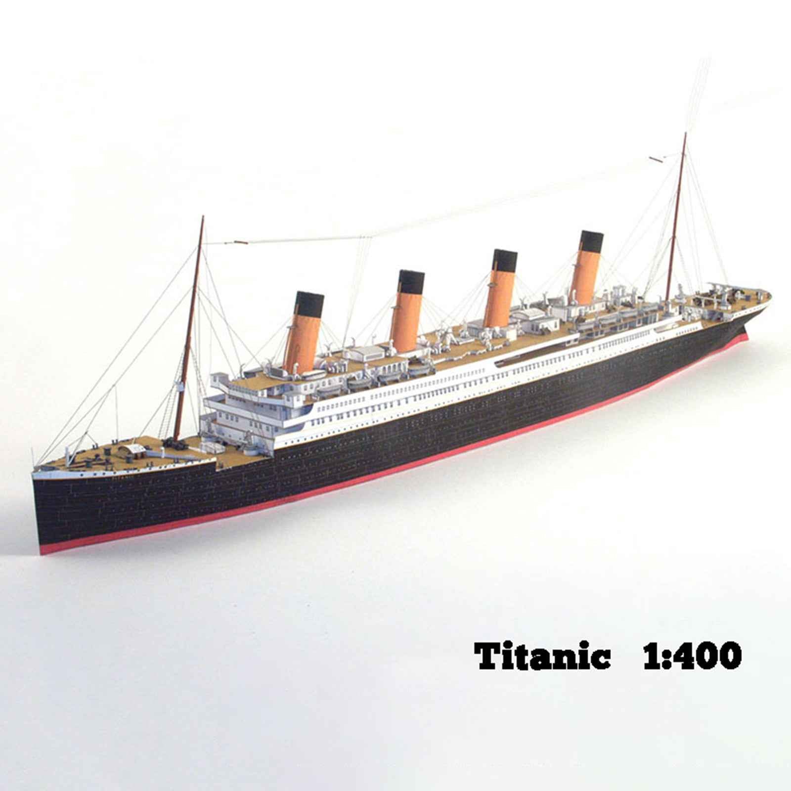 British Titanic Ship DIY Puzzle Assemble Paper Model Kit Desktop Decoration