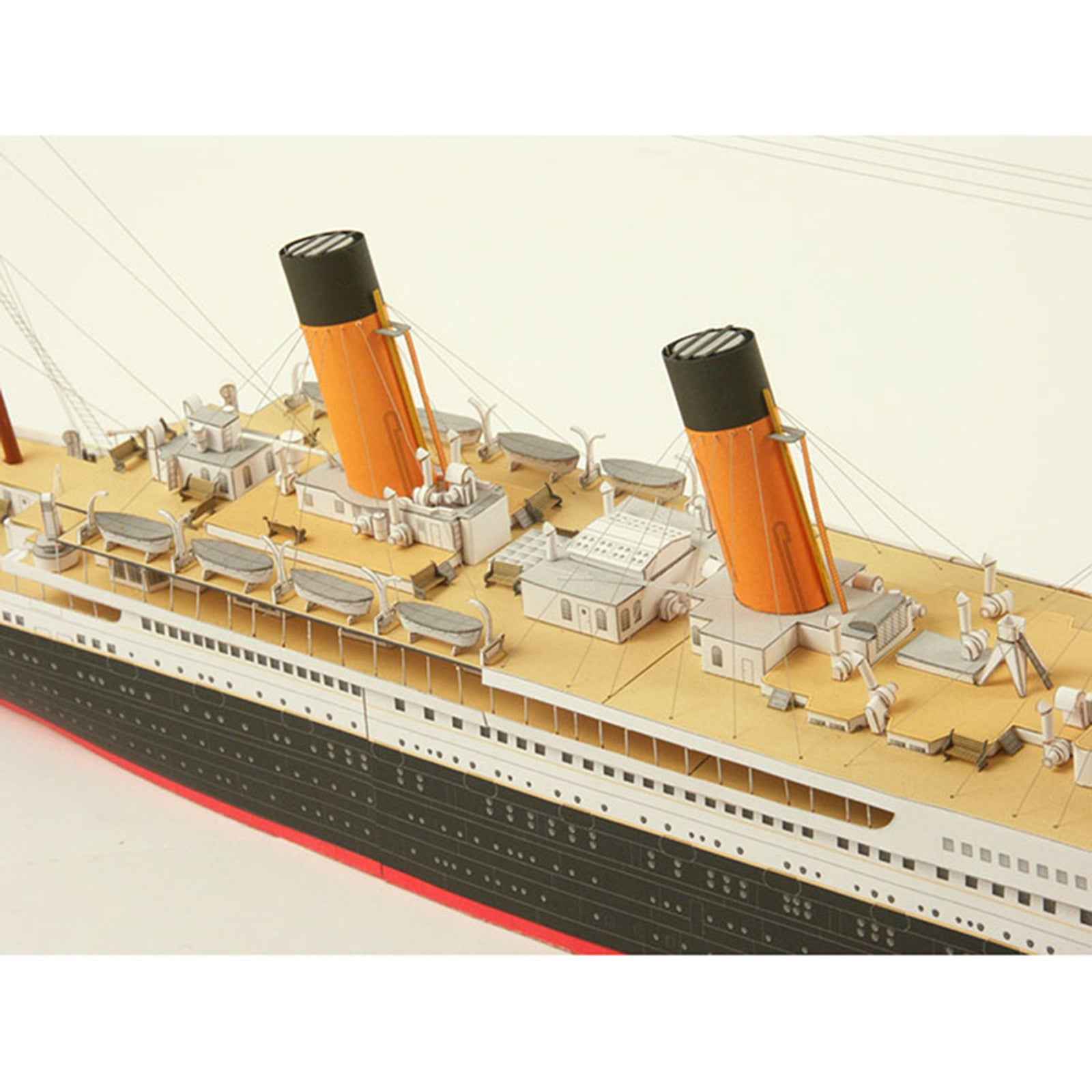 British Titanic Ship DIY Puzzle Assemble Paper Model Kit Desktop Decoration