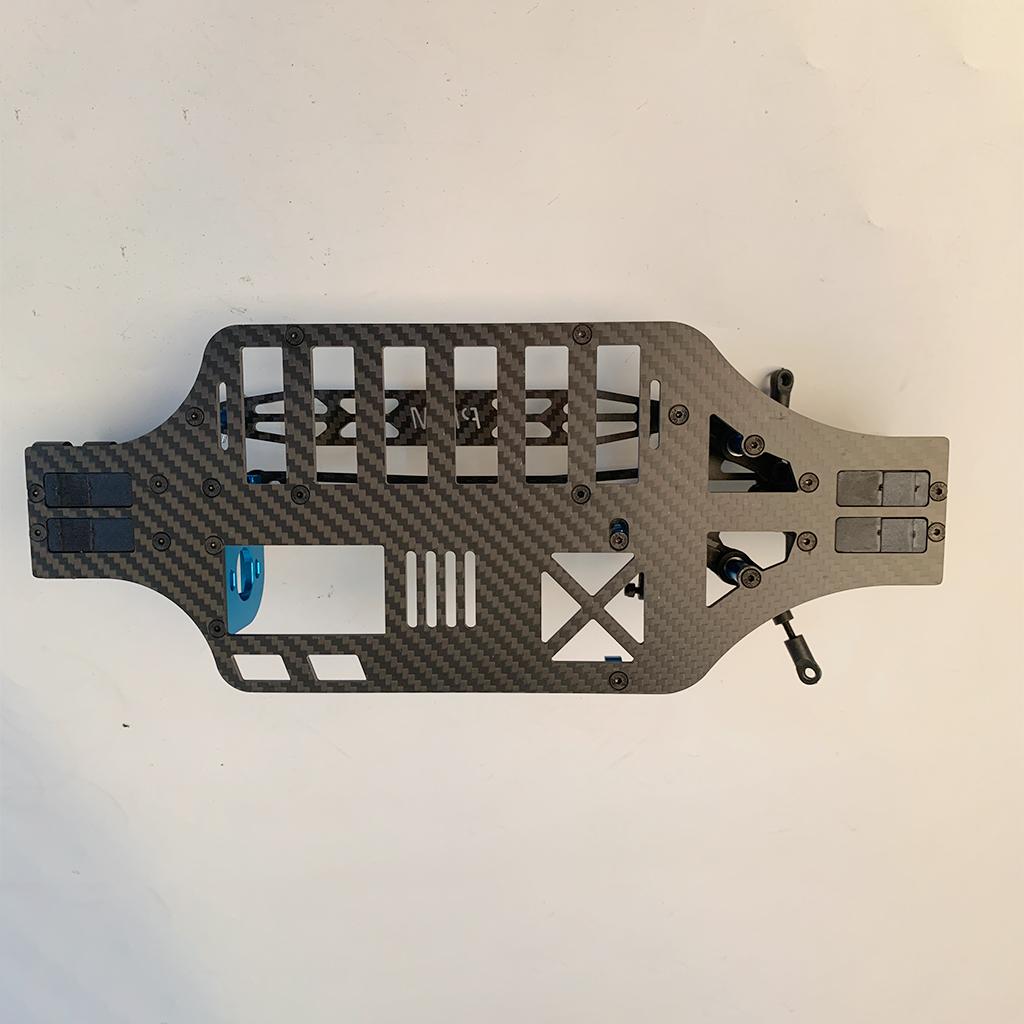 Carbon Touring Car Frame Kit For TAMIYA TT01 TT01E Rc 1/10 4WD Model Car