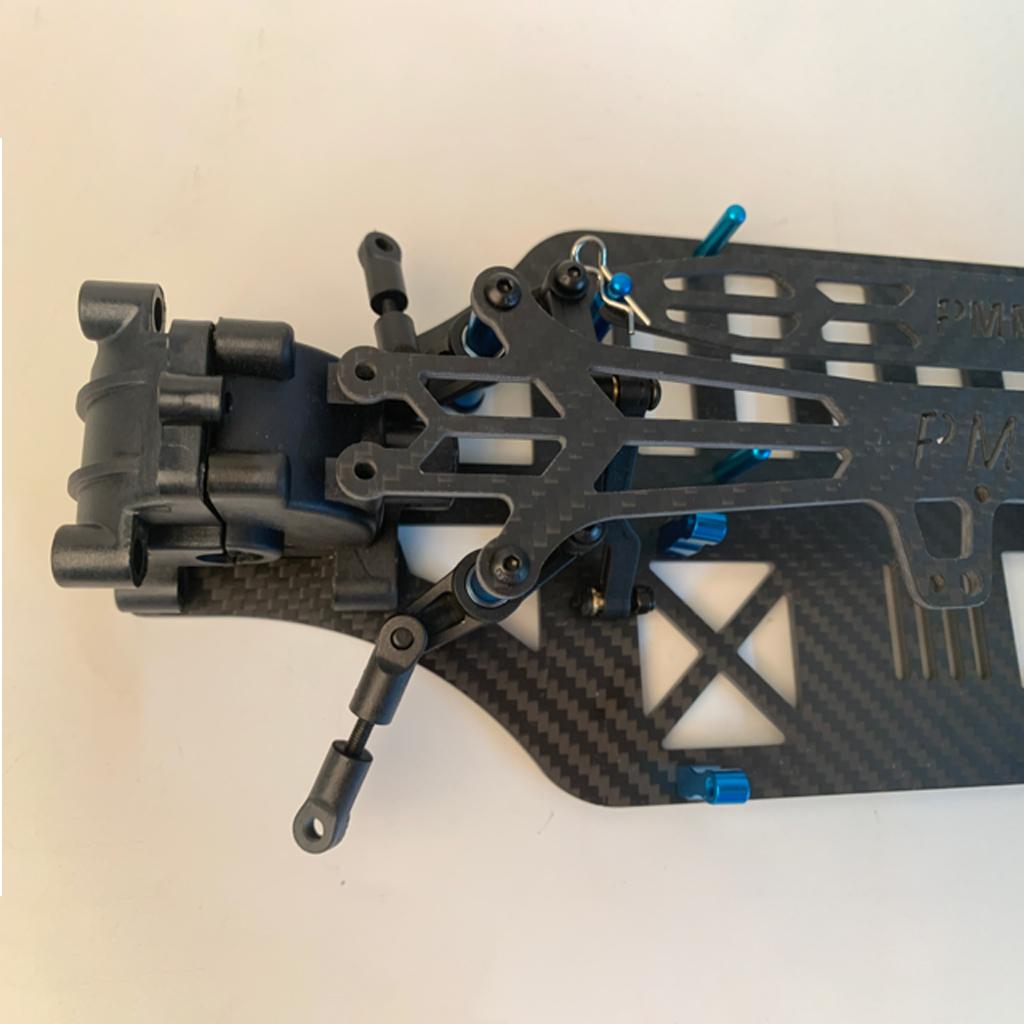 Carbon Touring Car Frame Kit For TAMIYA TT01 TT01E Rc 1/10 4WD Model Car