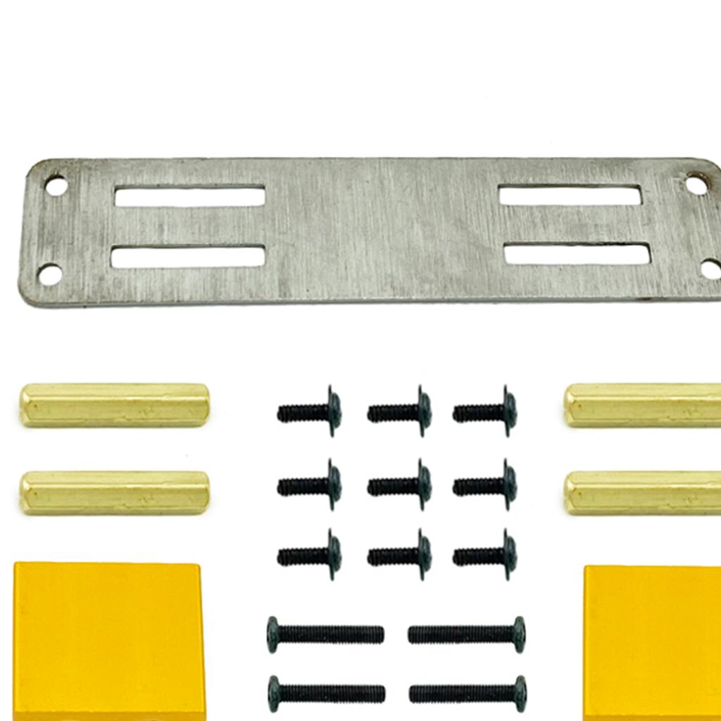 3xUpgrade Servo Fixed Mount MN D90 D91 D99S 1/12 Scale Truck DIY Accessories Yellow