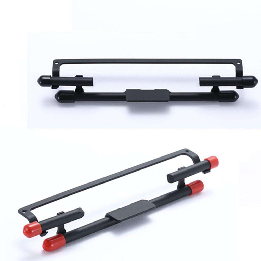 CNC Metal Bumper for WPL D12 1:10 Scale RC Car Pickup Truck Accessories Rear