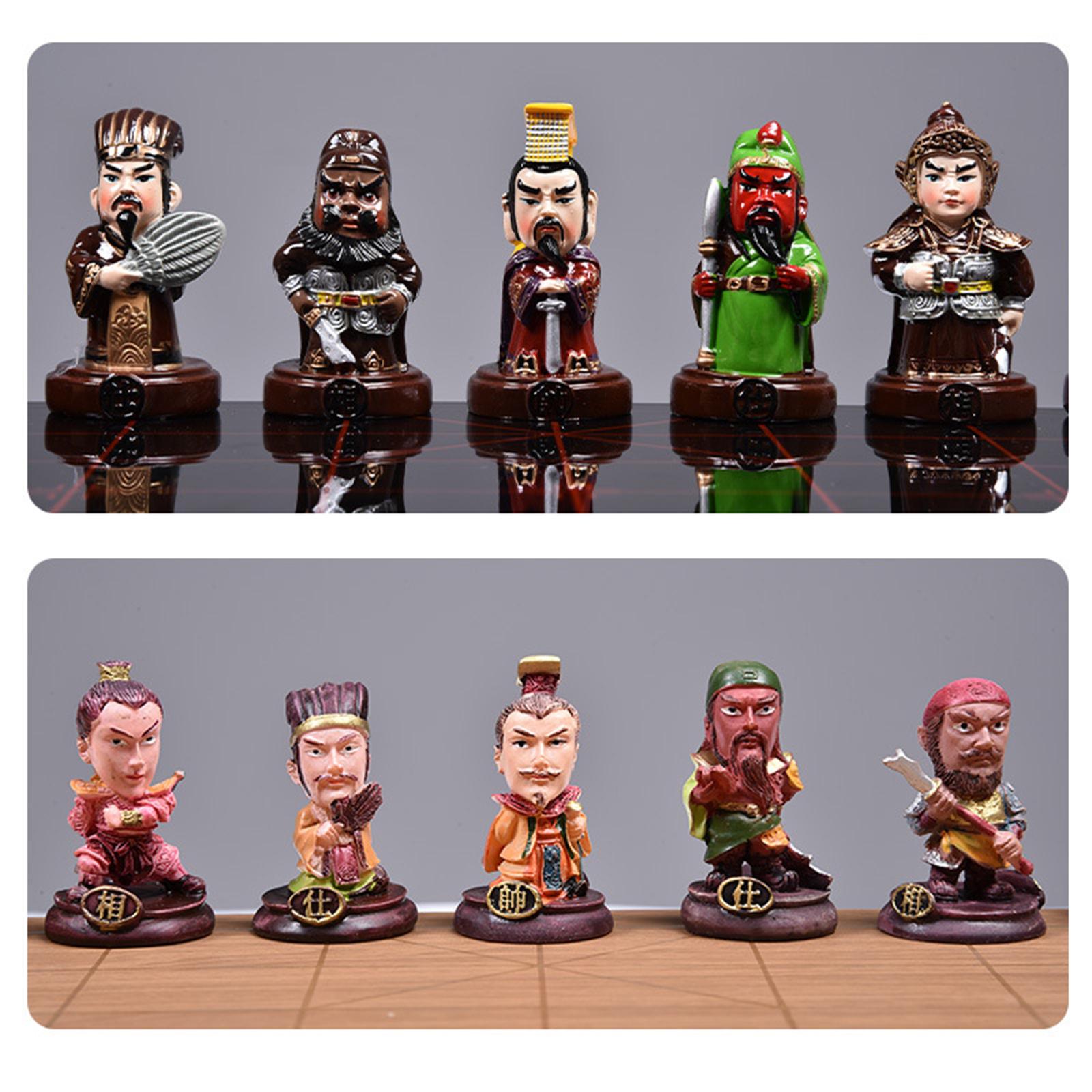 Chinese Chess Set Solid Wood Chess Board for foreign Realistic version