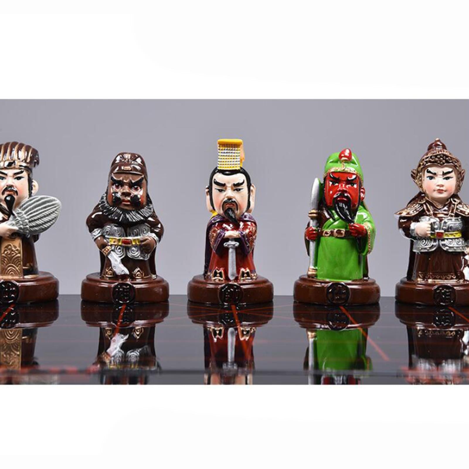 Chinese Chess Set Solid Wood Chess Board for foreign Realistic version