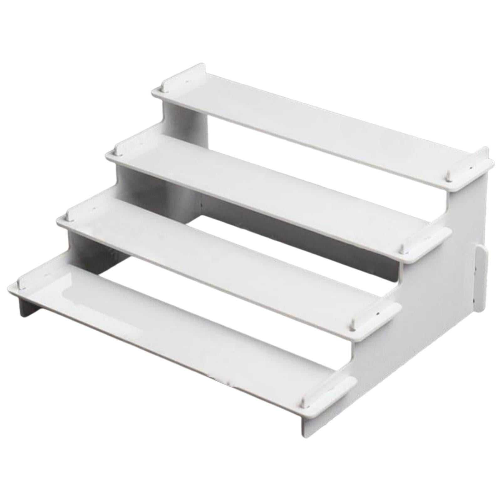 Acrylic Display Rack Makeup Cars Dolls Toy Counter Riser Stand 4 Layers A