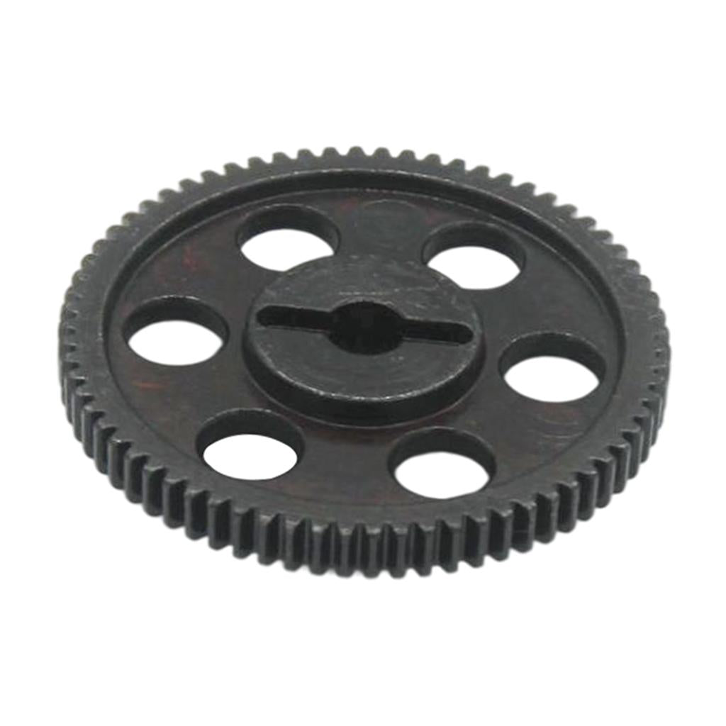Black Steel Reduction Gear 70T Main Gear for LC Racing Ptg-2 1/10 RC Car