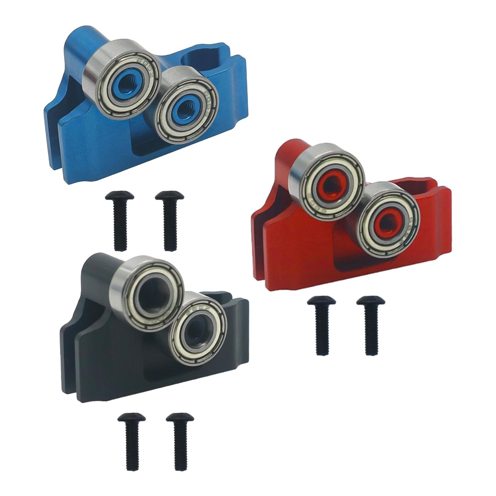 Center Driveshaft Set Alloy Infraction Limitless Felony Metal for Arrma 1/7 Black