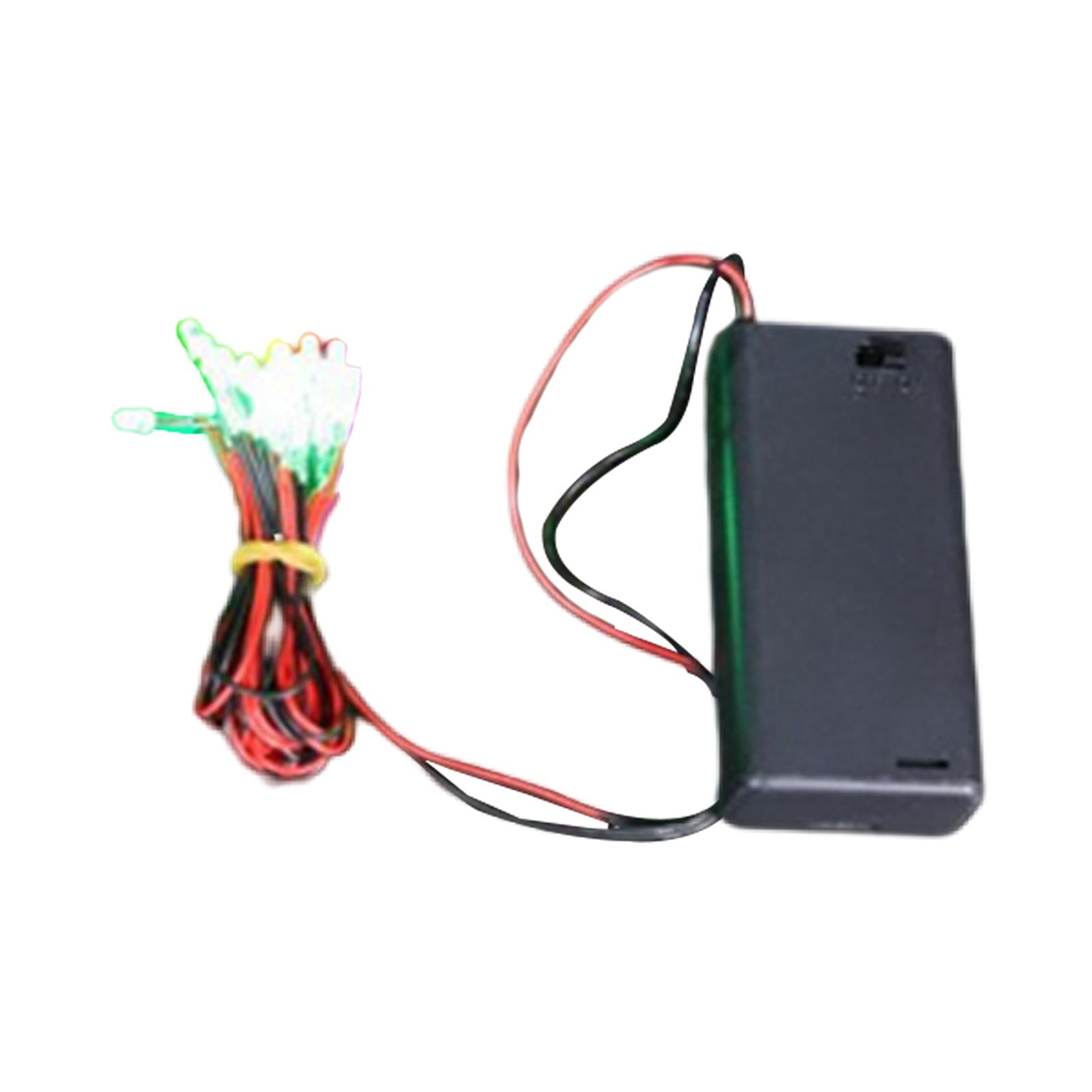 Colourful Light Strips for Action Figure Base Militaries Model Red