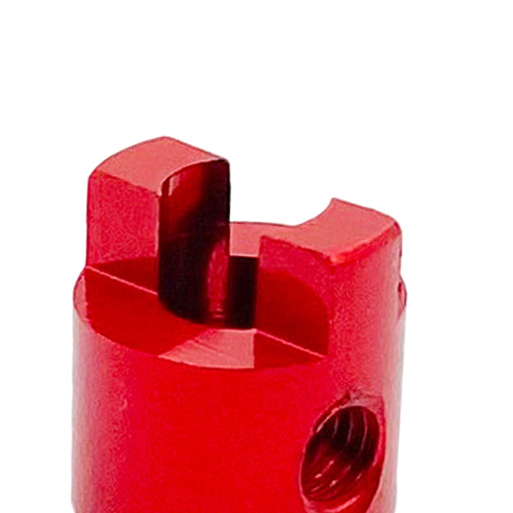 3xRC Boat Drive Metal Dog Shaft for RC Boat Drive Shaft Parts 3mm red