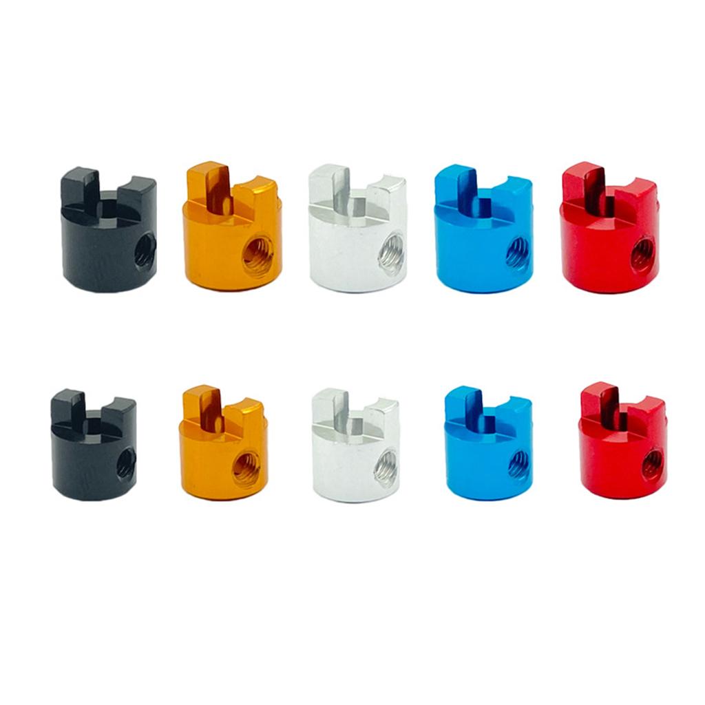 3xRC Boat Drive Metal Dog Shaft for RC Boat Drive Shaft Parts 3mm red