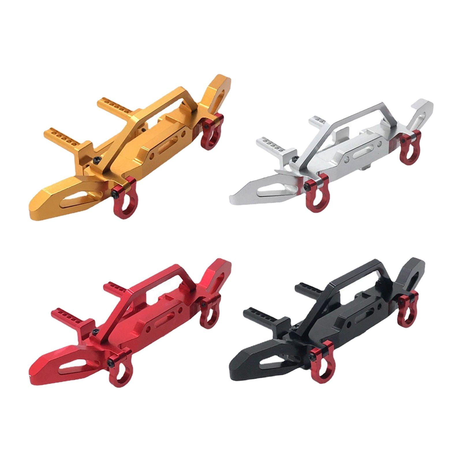 Aluminum Alloy Front Bumper Replacements for MN86 Model Buggy DIY Modified Red