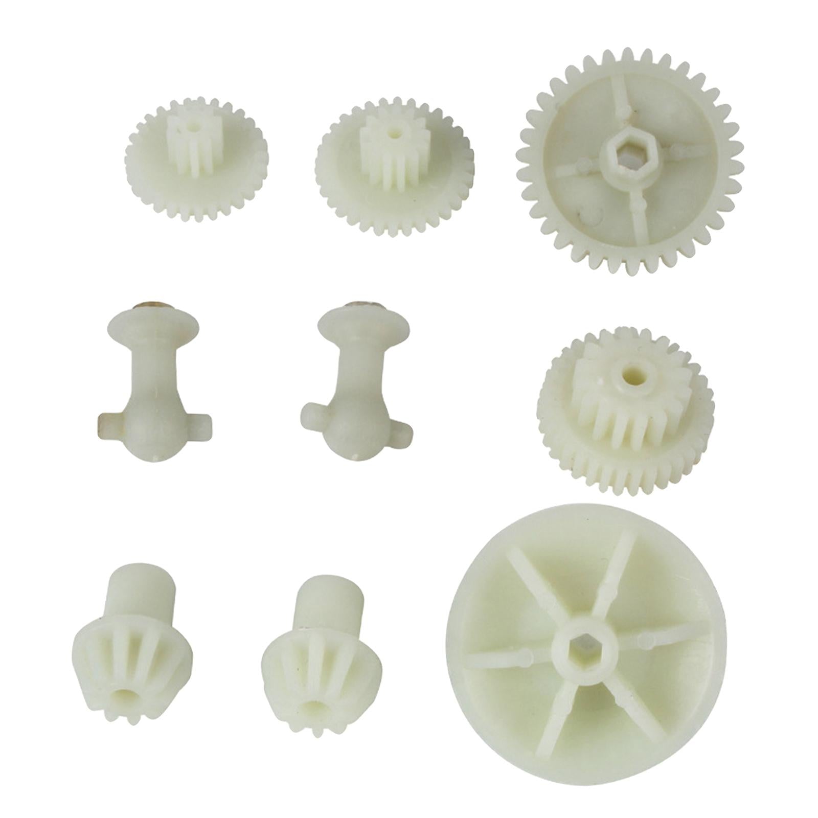9x 1:10 Plastic Gear Set Model Buggy Vehicles RC Hobby Car DIY Upgrade
