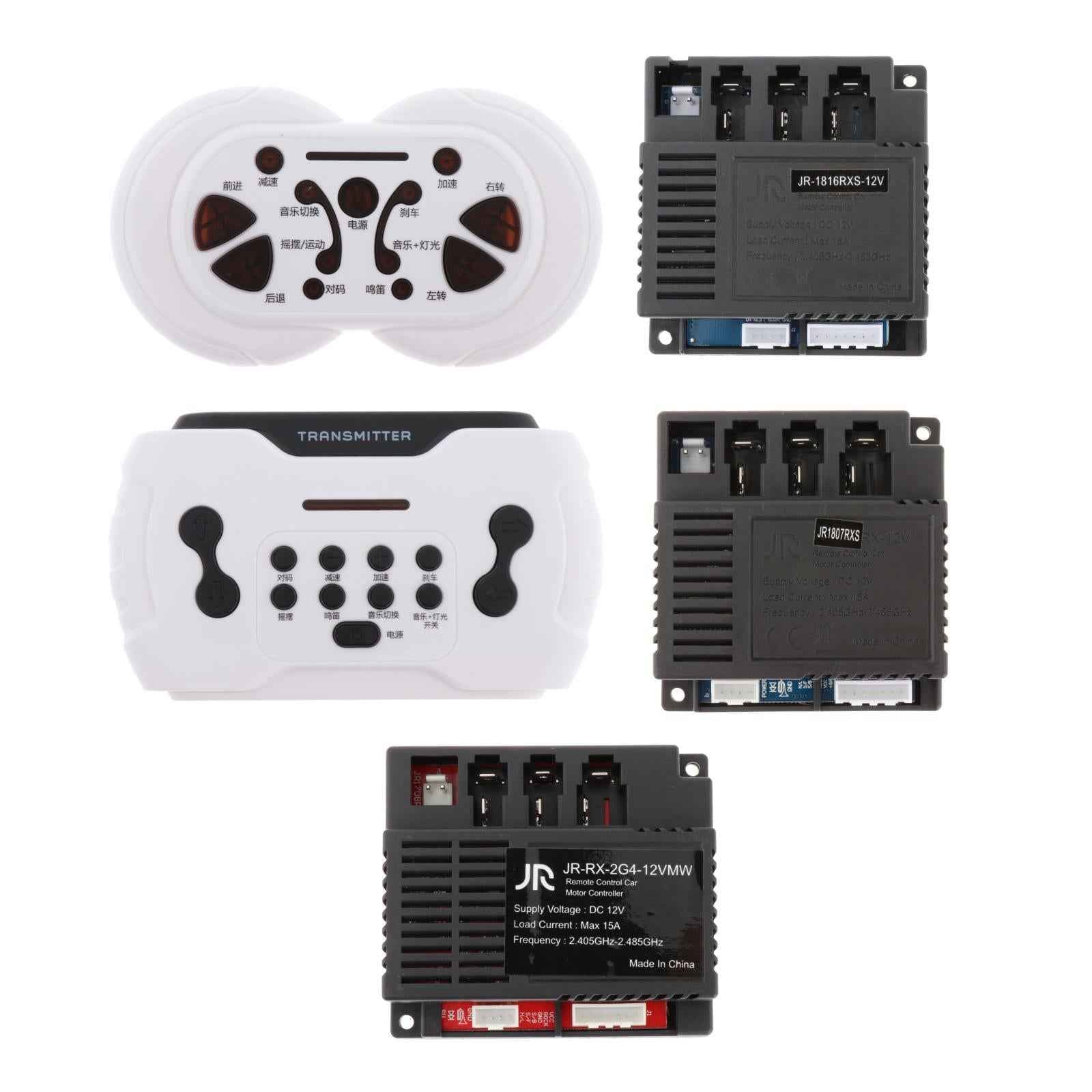 2.4G Bluetooth Controller JR1807Rxs Receiver for Kid'S Ride On Car Parts Remote Controller