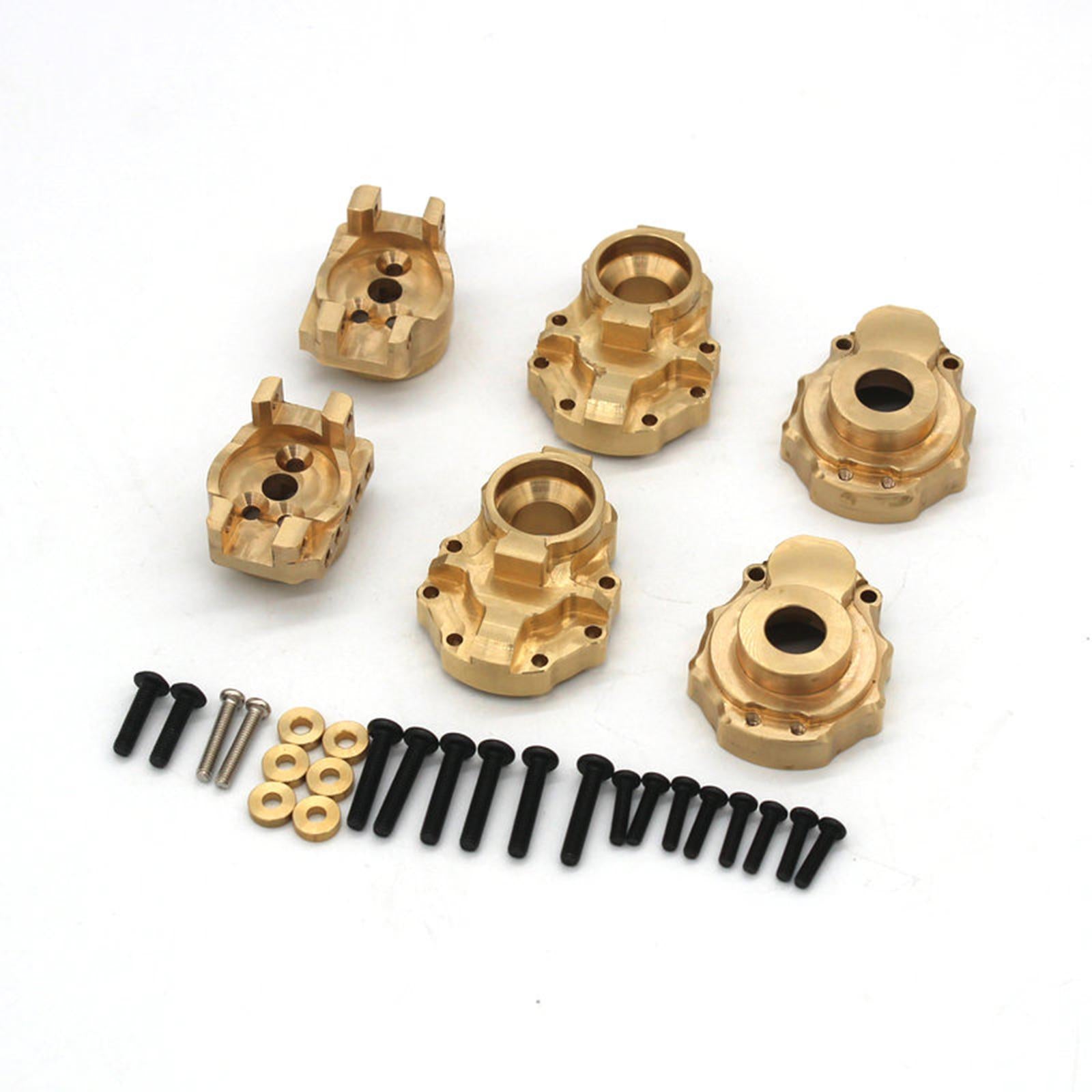 Brass Counter Weight Set Heavy Replacement Upgrade for TRX4 TRX6 Crawler
