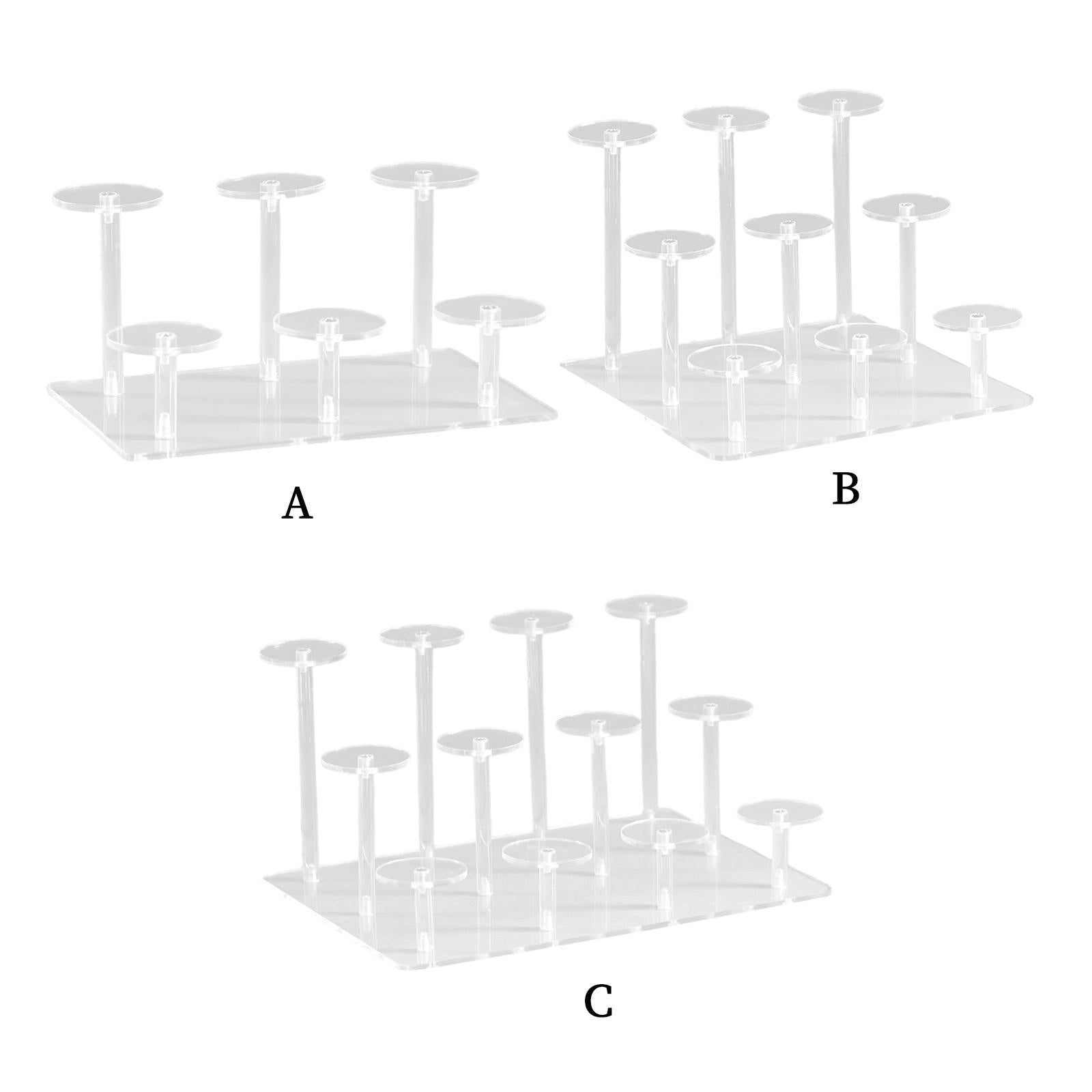 Clear Action Figure Display Stand Display Base for Doll Model Action Figure 6