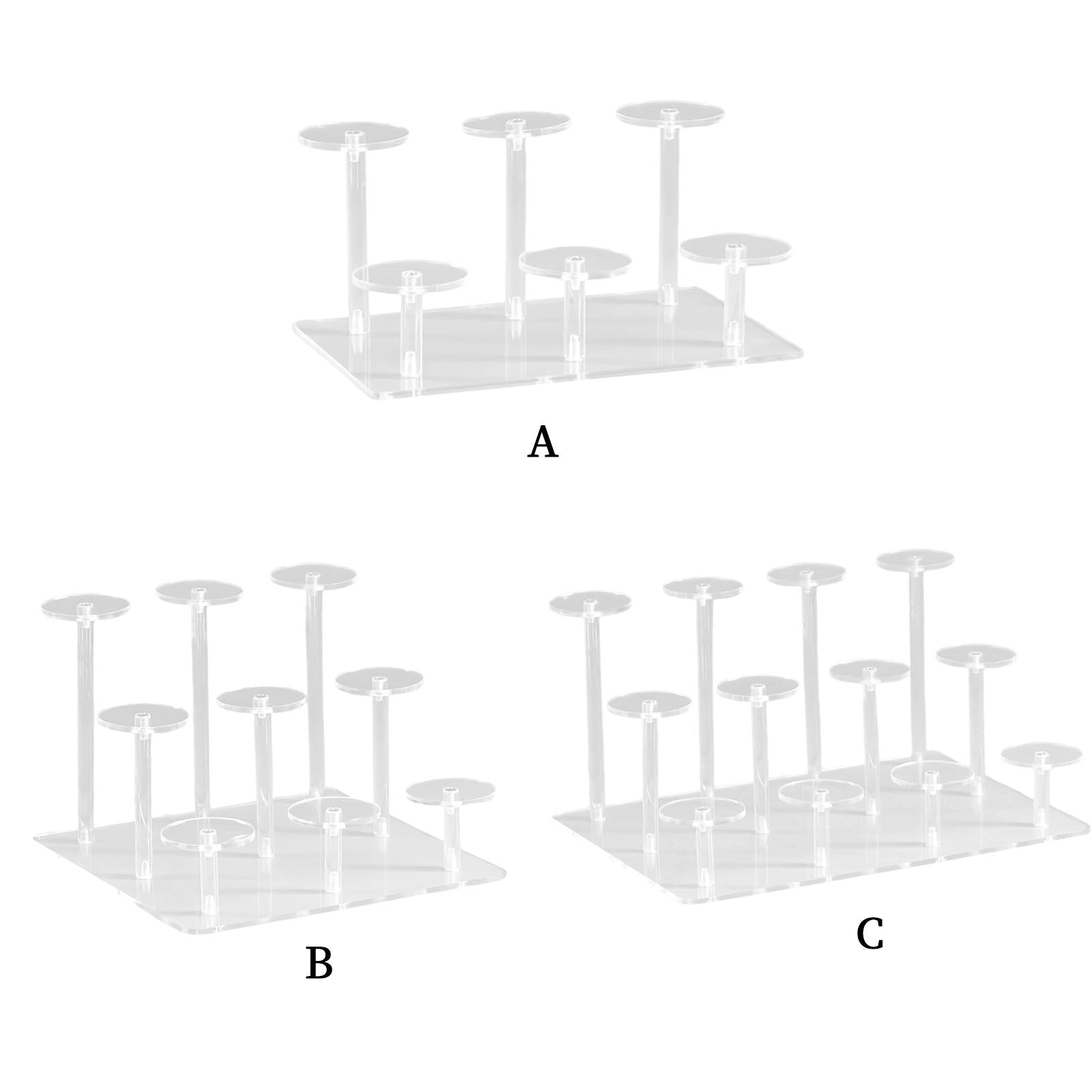 Clear Action Figure Display Stand Display Base for Doll Model Action Figure 6