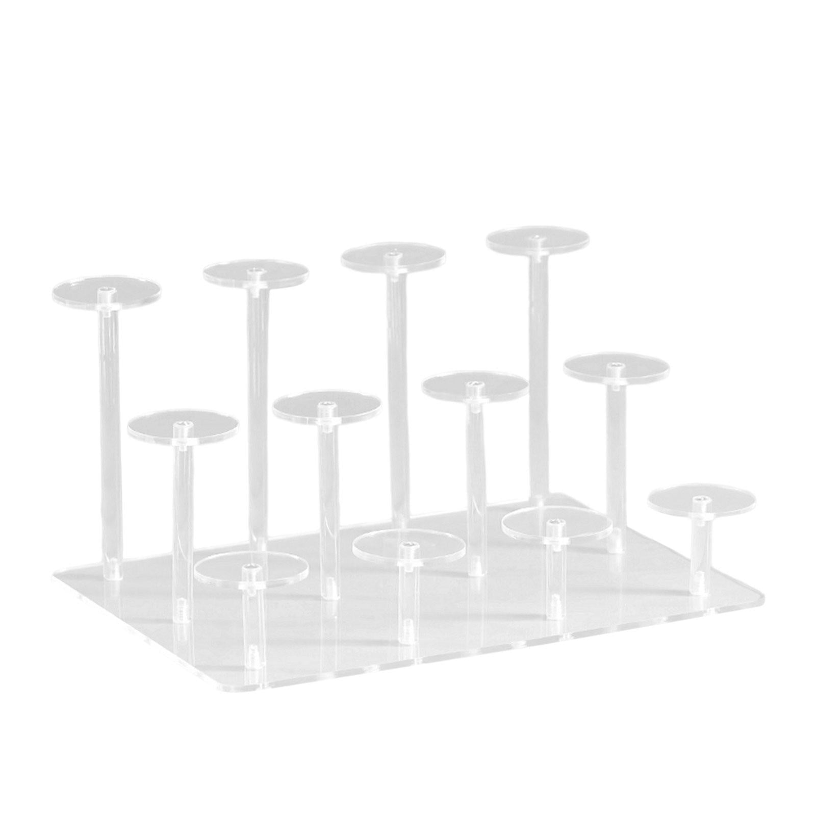 Clear Action Figure Display Stand Display Base for Doll Model Action Figure 12