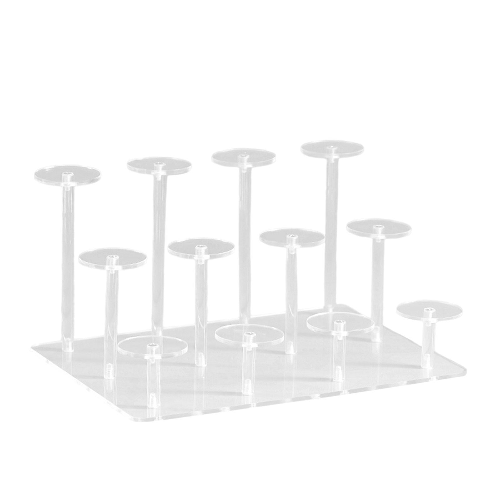 Clear Action Figure Display Stand Display Base for Doll Model Action Figure 12