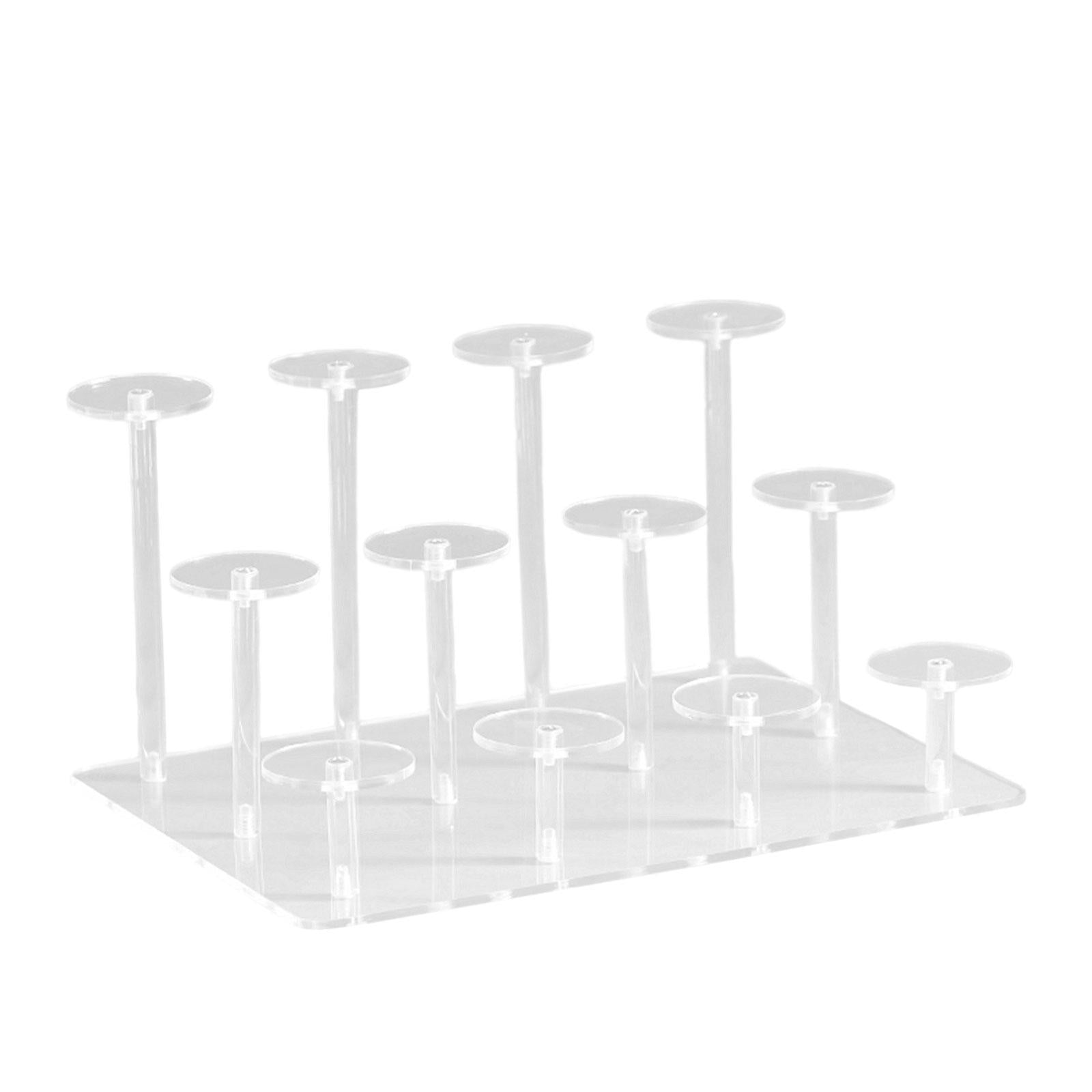 Clear Action Figure Display Stand Display Base for Doll Model Action Figure 12