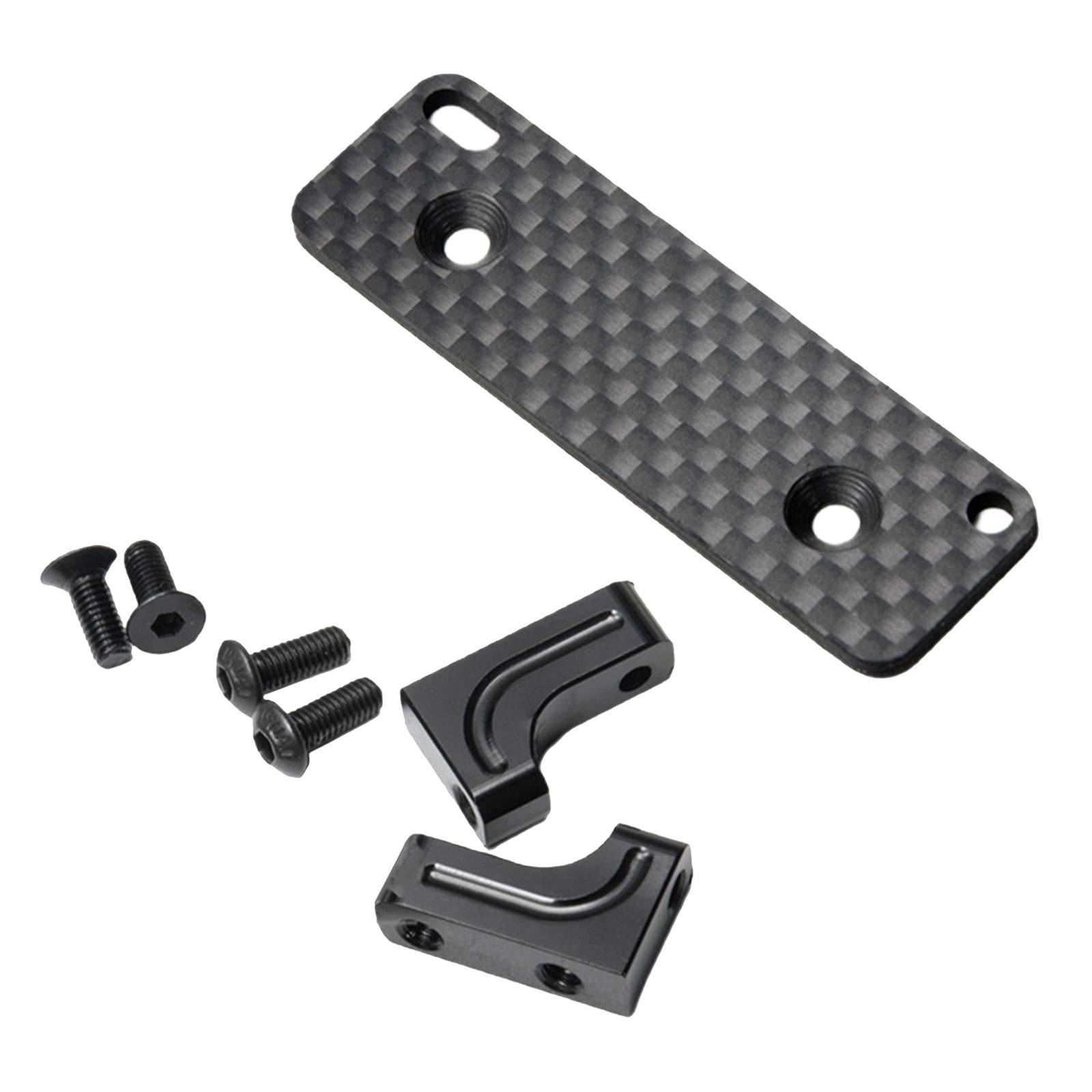 Carbon Fiber Servo Mount for Wraith RR10 90048 1:10 Scale RC Crawler Parts