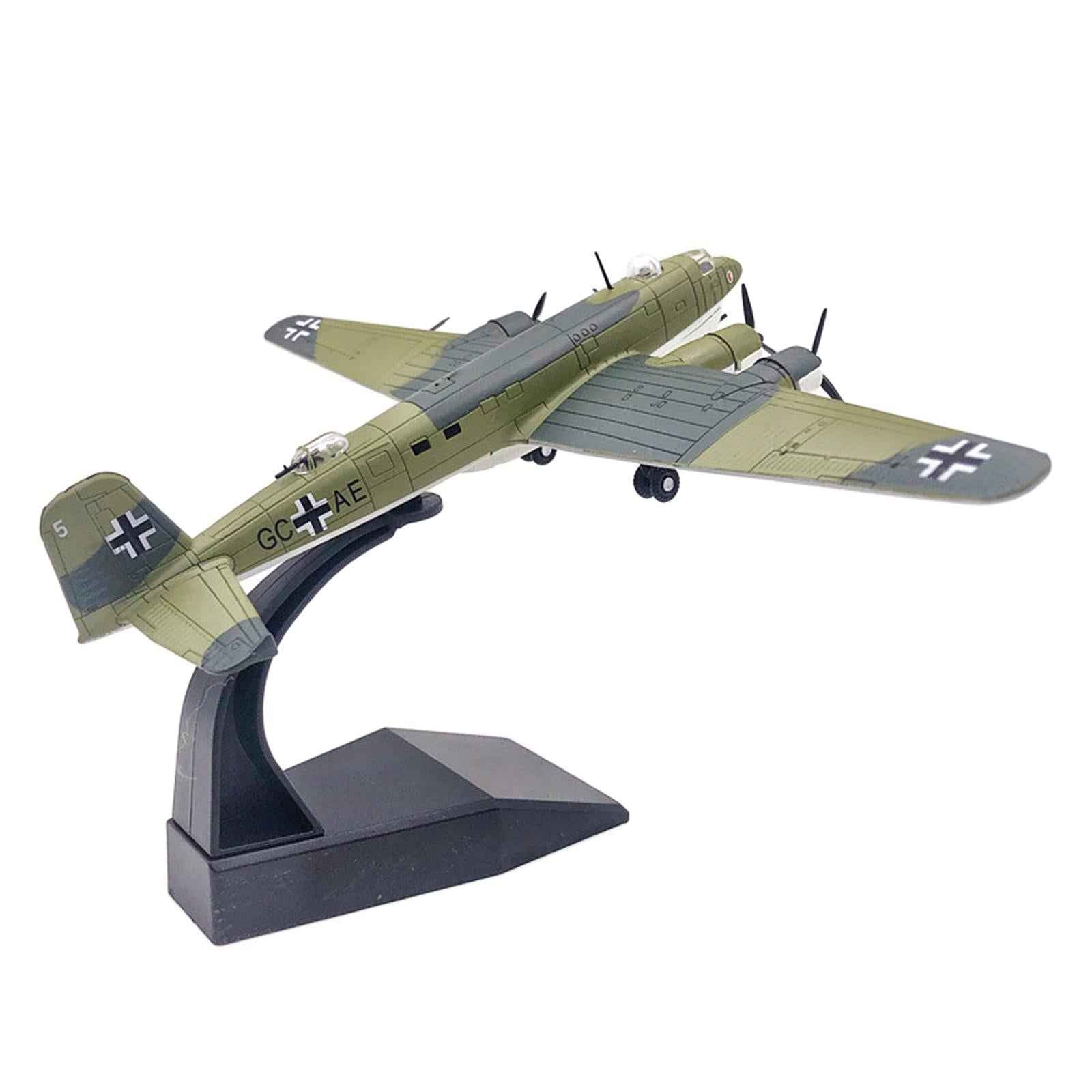 Diecast Aircraft Model 1/144 Decoration Gift Alloy for FW200 Desktop Home
