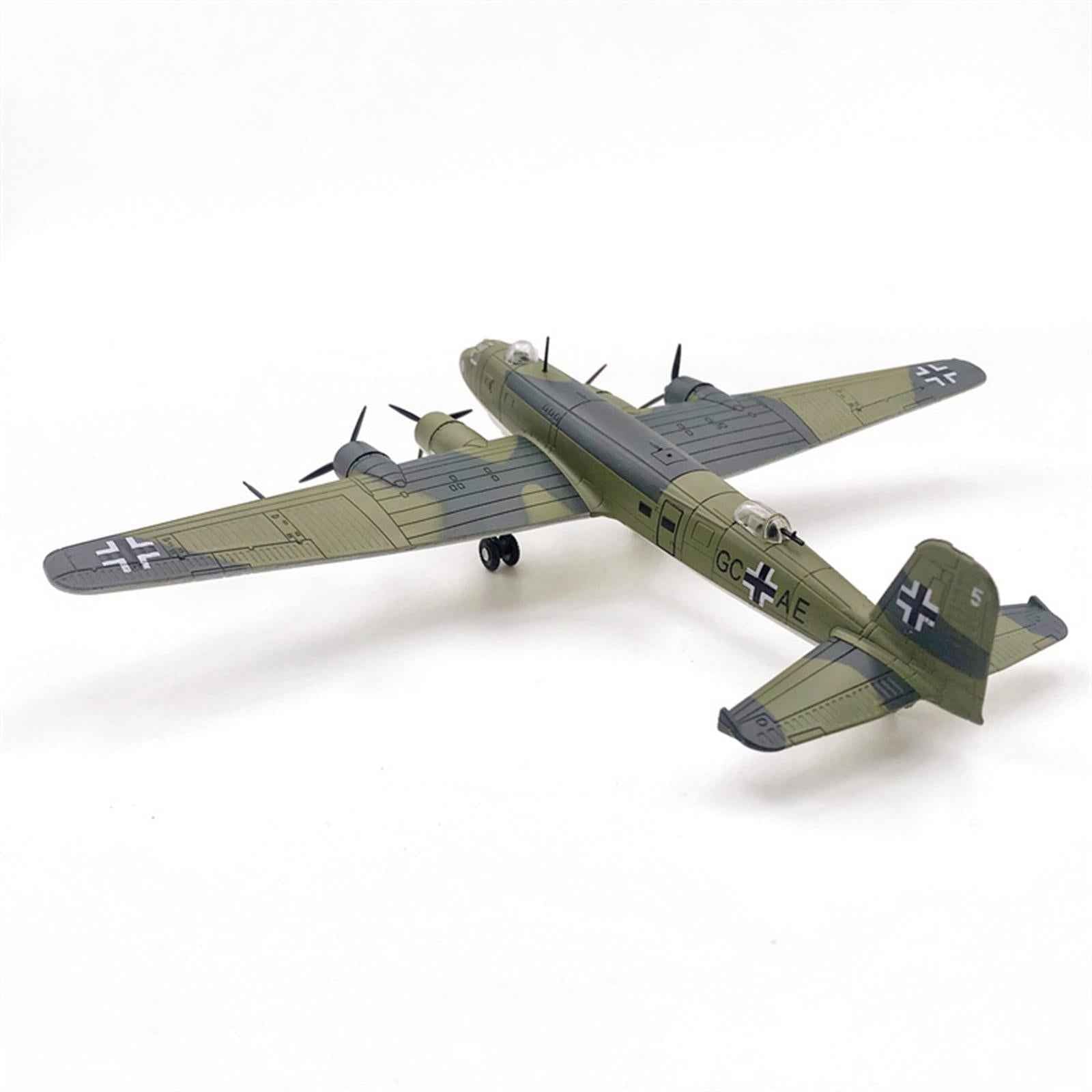 Diecast Aircraft Model 1/144 Decoration Gift Alloy for FW200 Desktop Home