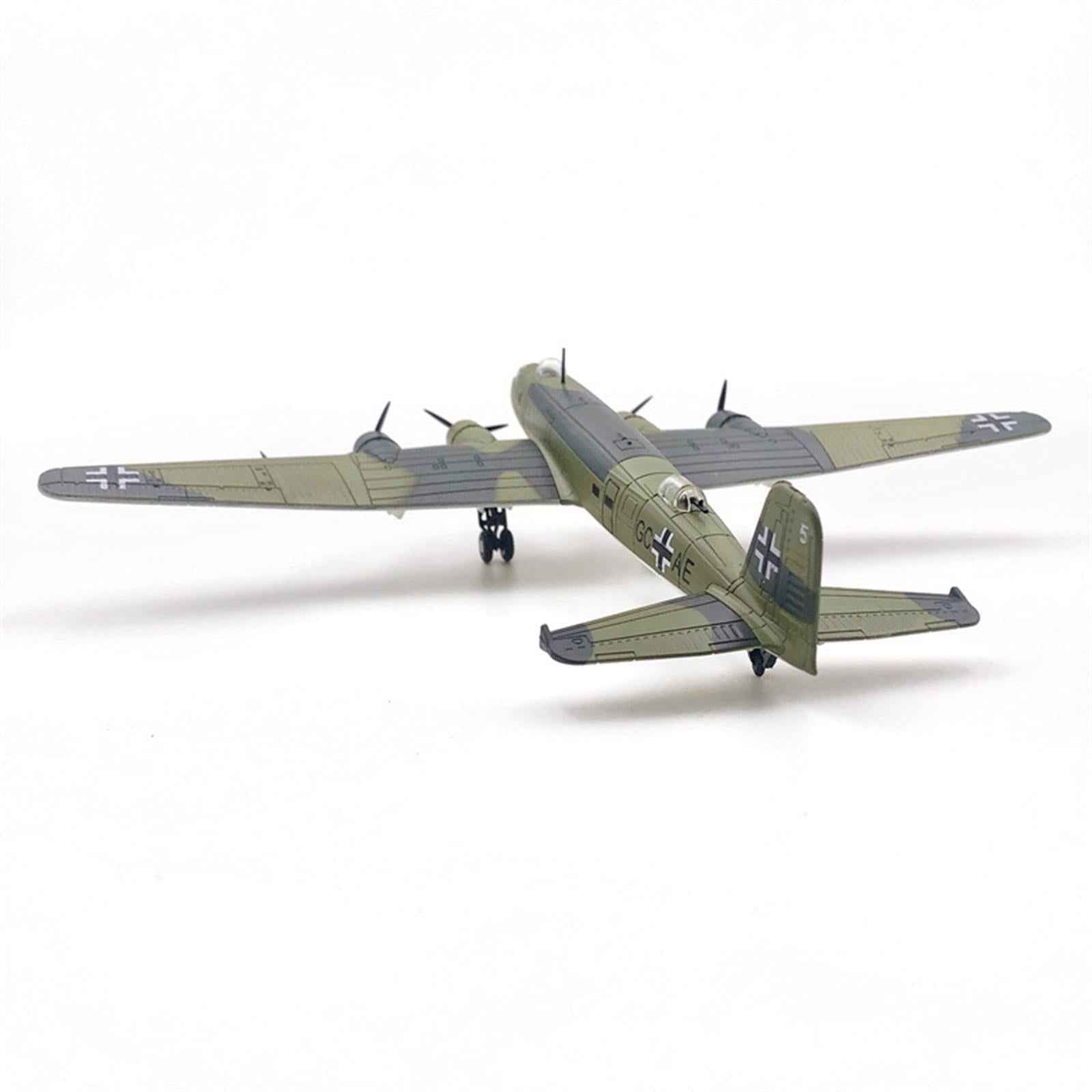 Diecast Aircraft Model 1/144 Decoration Gift Alloy for FW200 Desktop Home