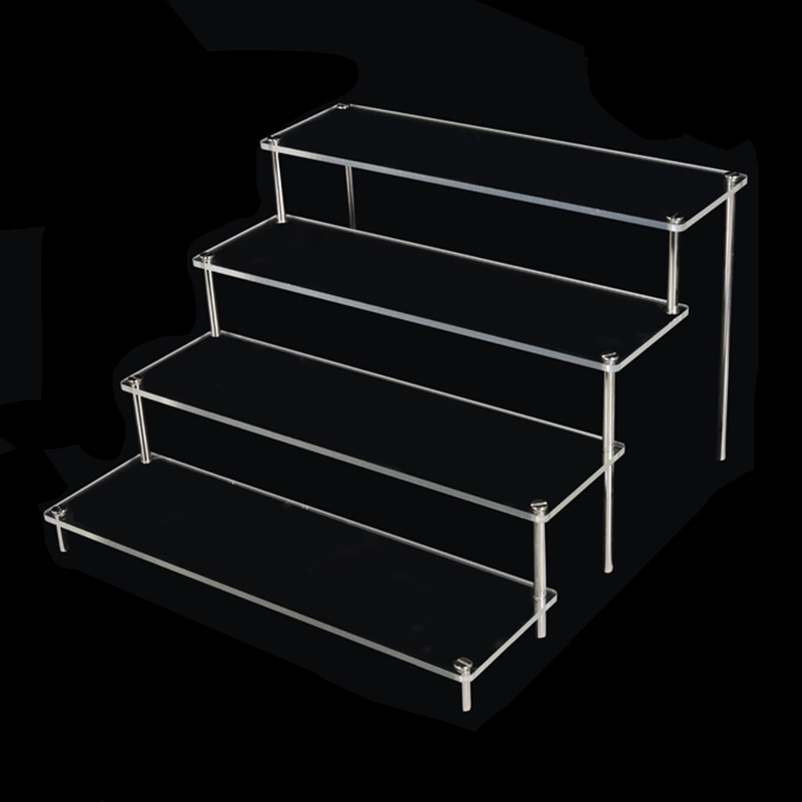 Action Figure Display Stand Showcase Organizer for Anime Figurine Toy Model 4 Layers
