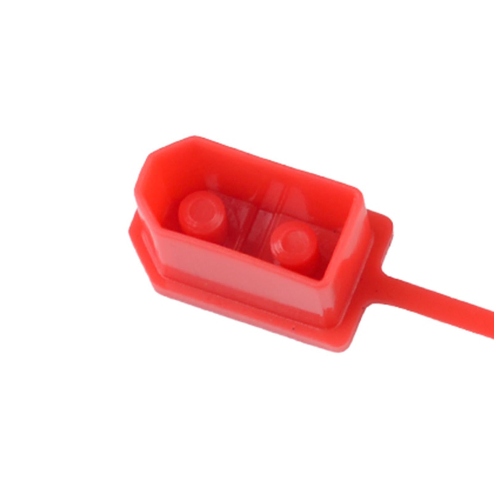 3xXT60 Male Female Plug Dust Protector Shell for Lipo Battery red