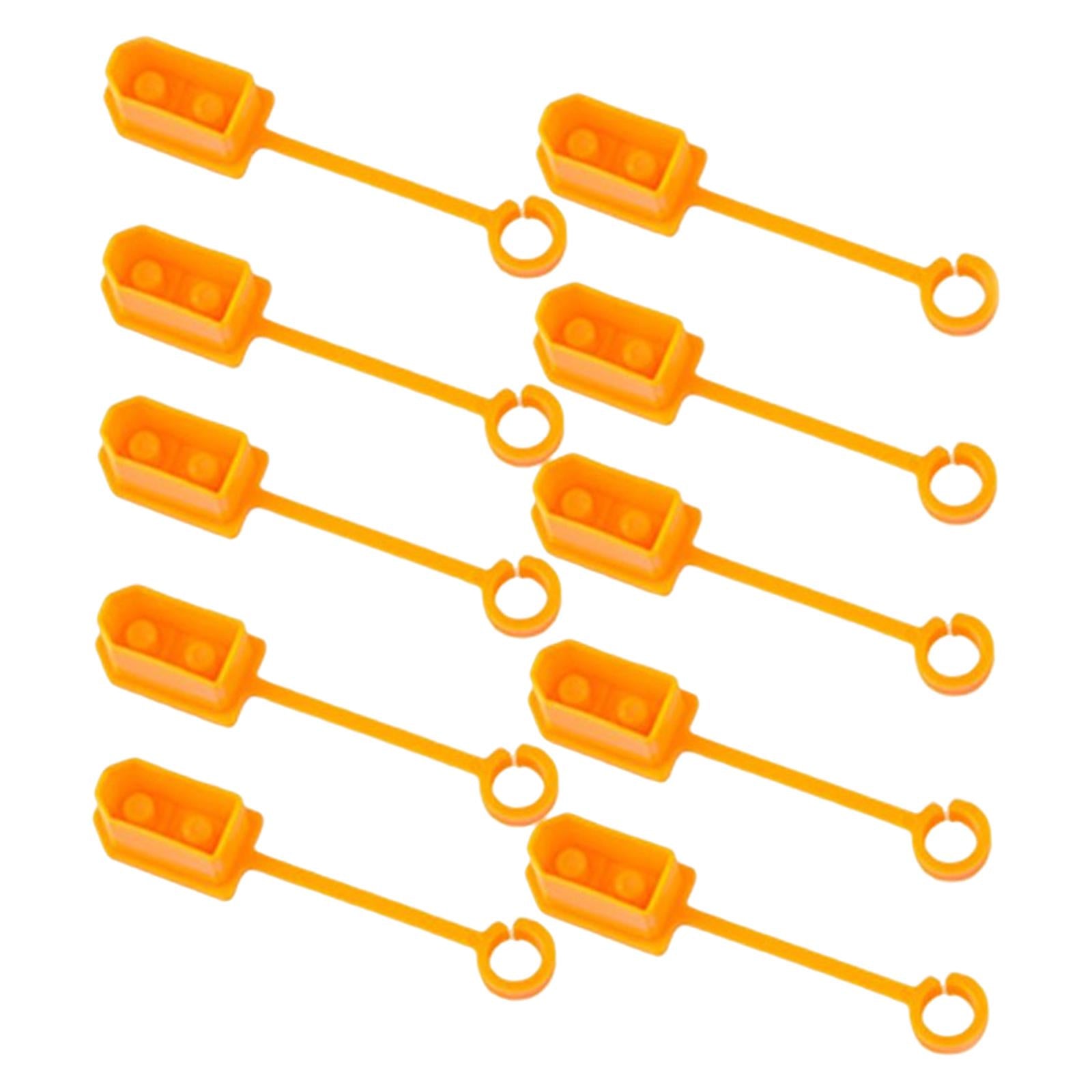 4xXT60 Male Female Plug Dust Protector Shell for Lipo Battery yellow
