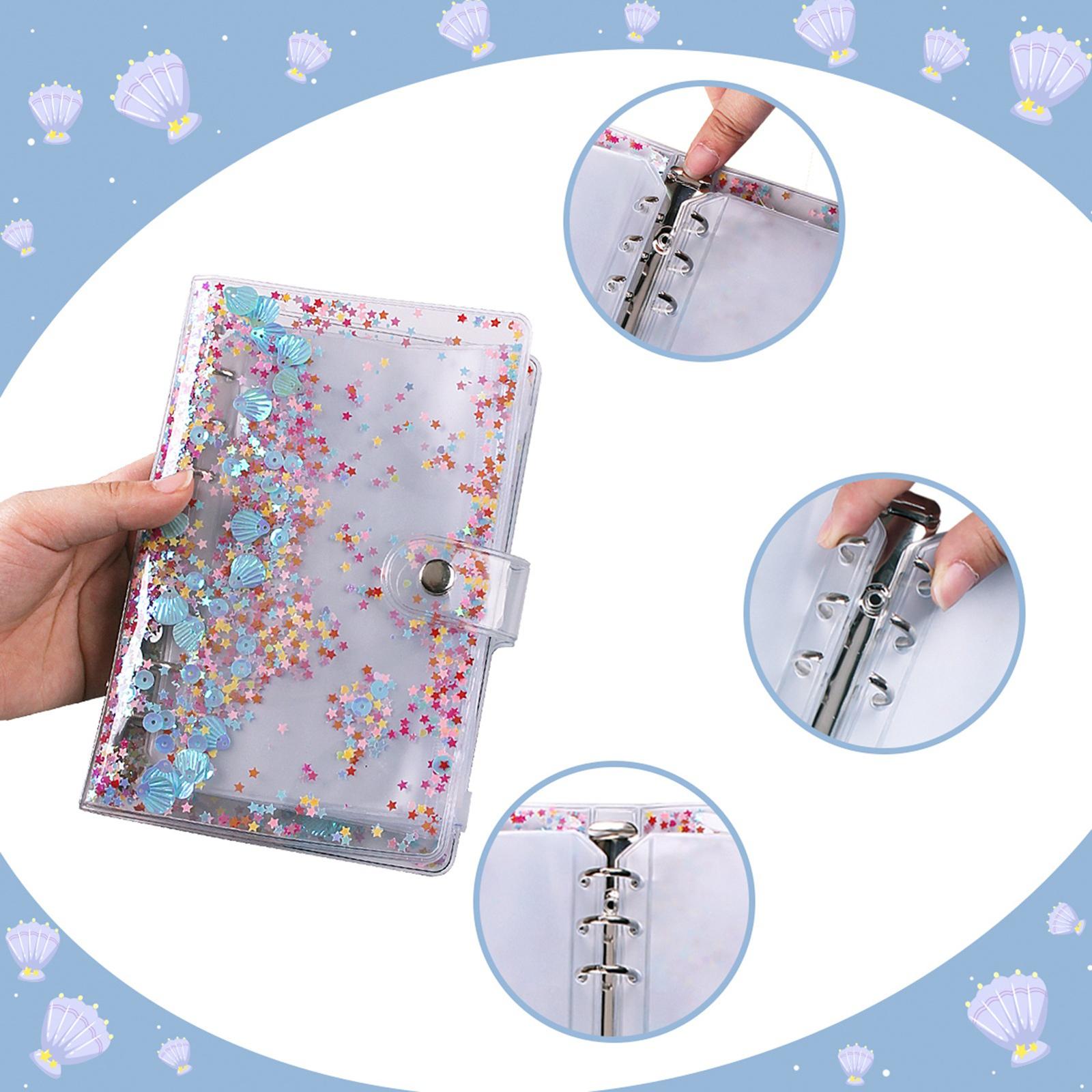4xA6 Folder Smooth Detachable Design for Stationery Supplies Writing Diaries