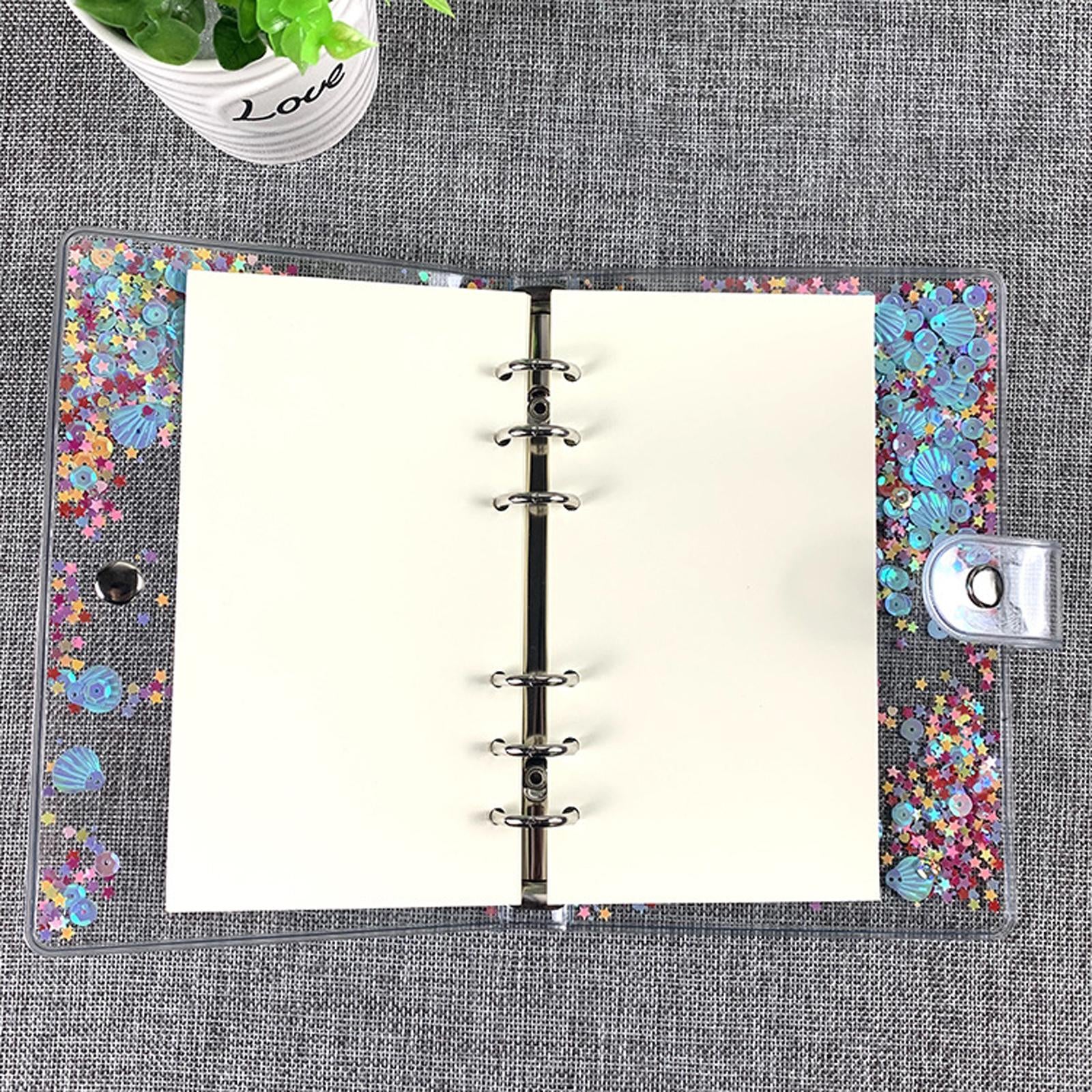 4xA6 Folder Smooth Detachable Design for Stationery Supplies Writing Diaries