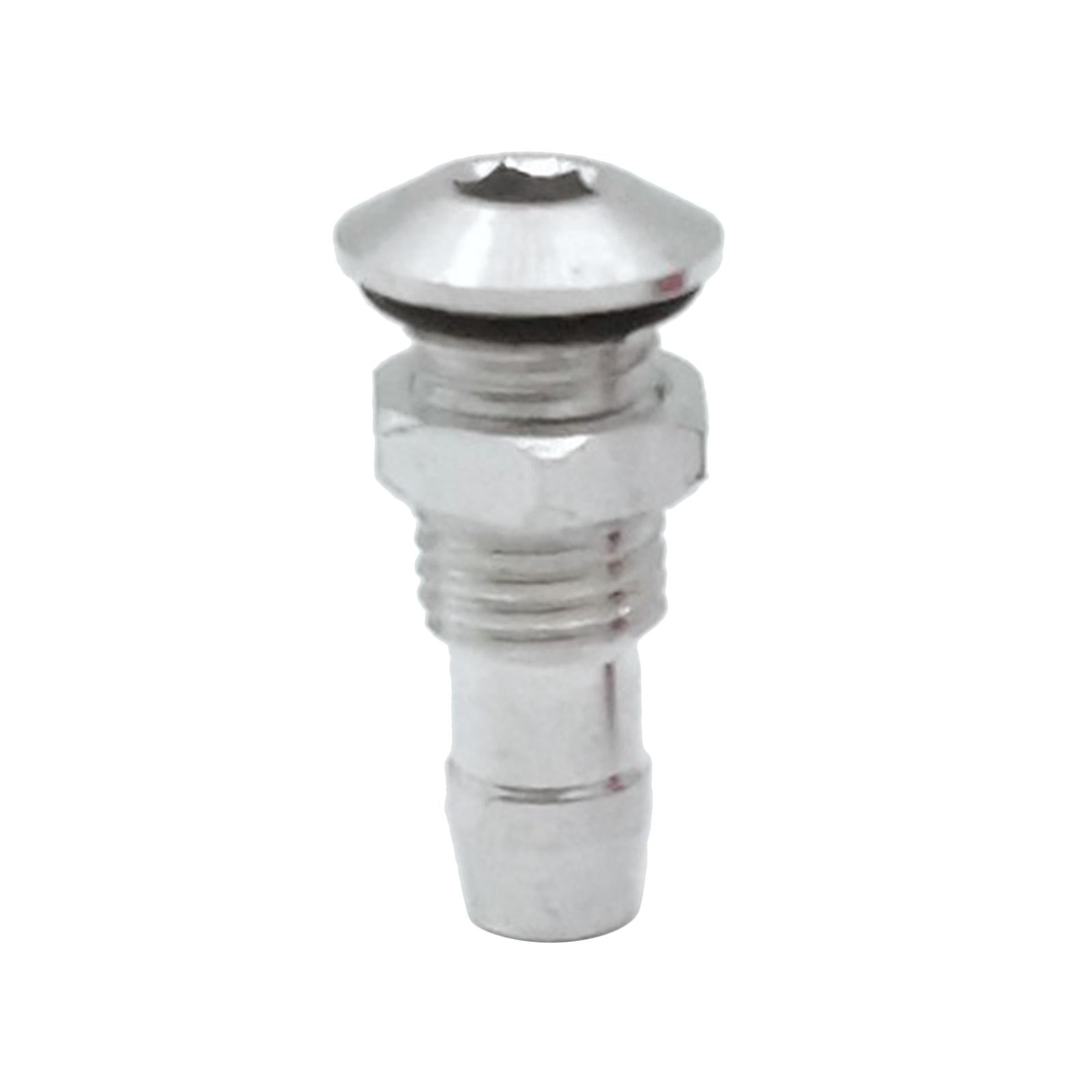 4xRC Boat Water Nipple High Reliability for Electric Gasoline Boat M8 Silver
