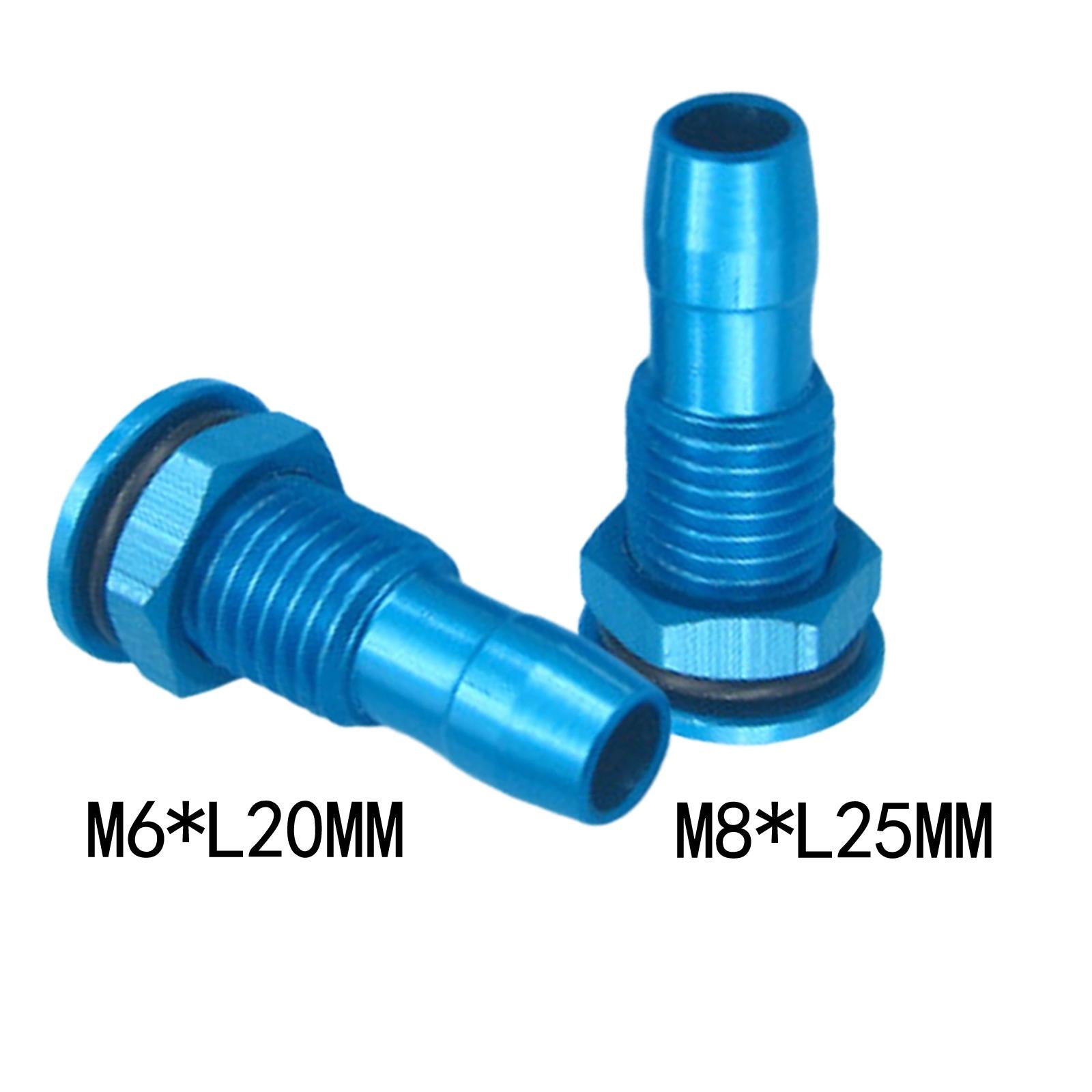 2xRC Boat Water Outlet Nozzle for Motor Cooling RC Boat Replacements Parts M6 