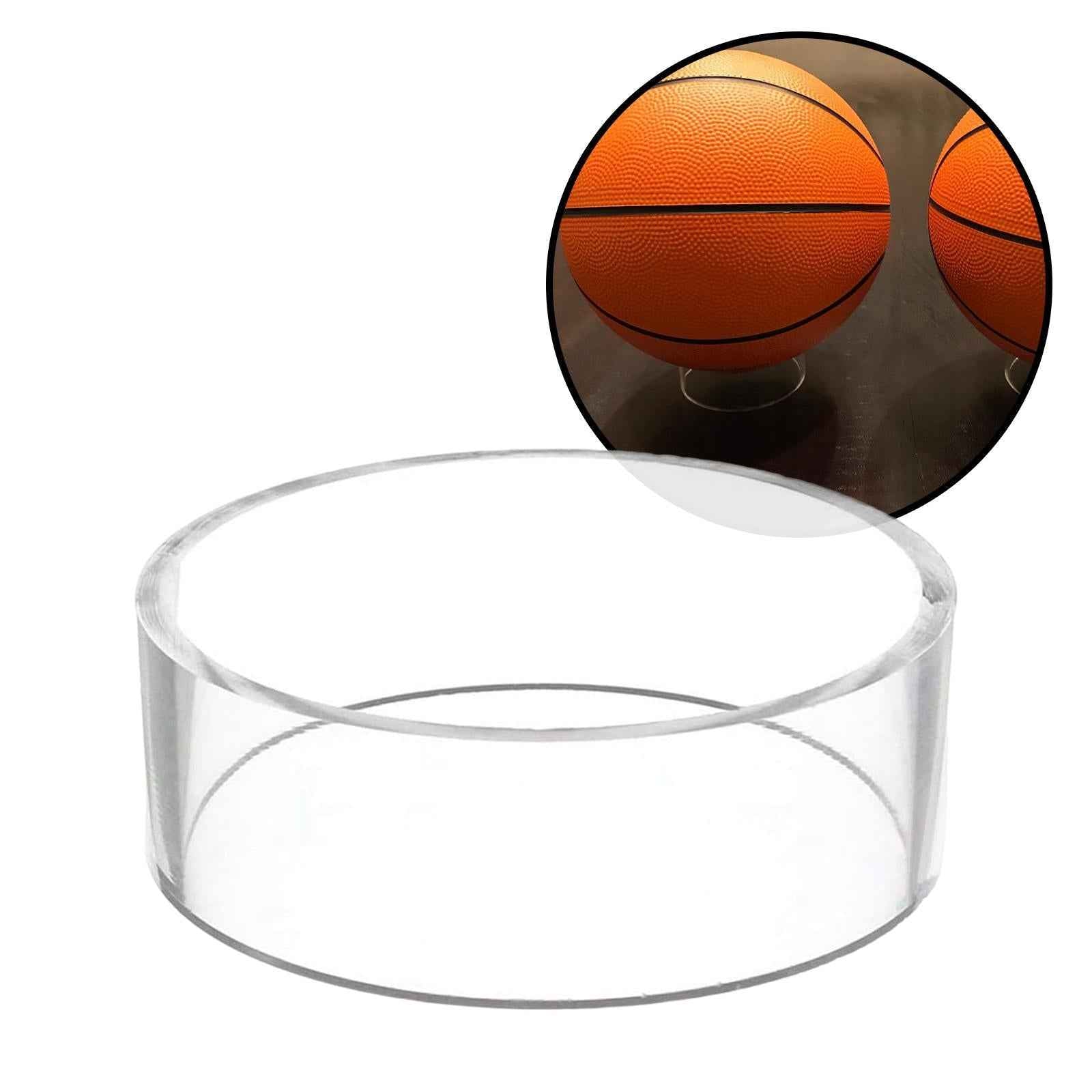 Acrylic Ball Display Holder Rack Storage for Baseball Bowling Softball